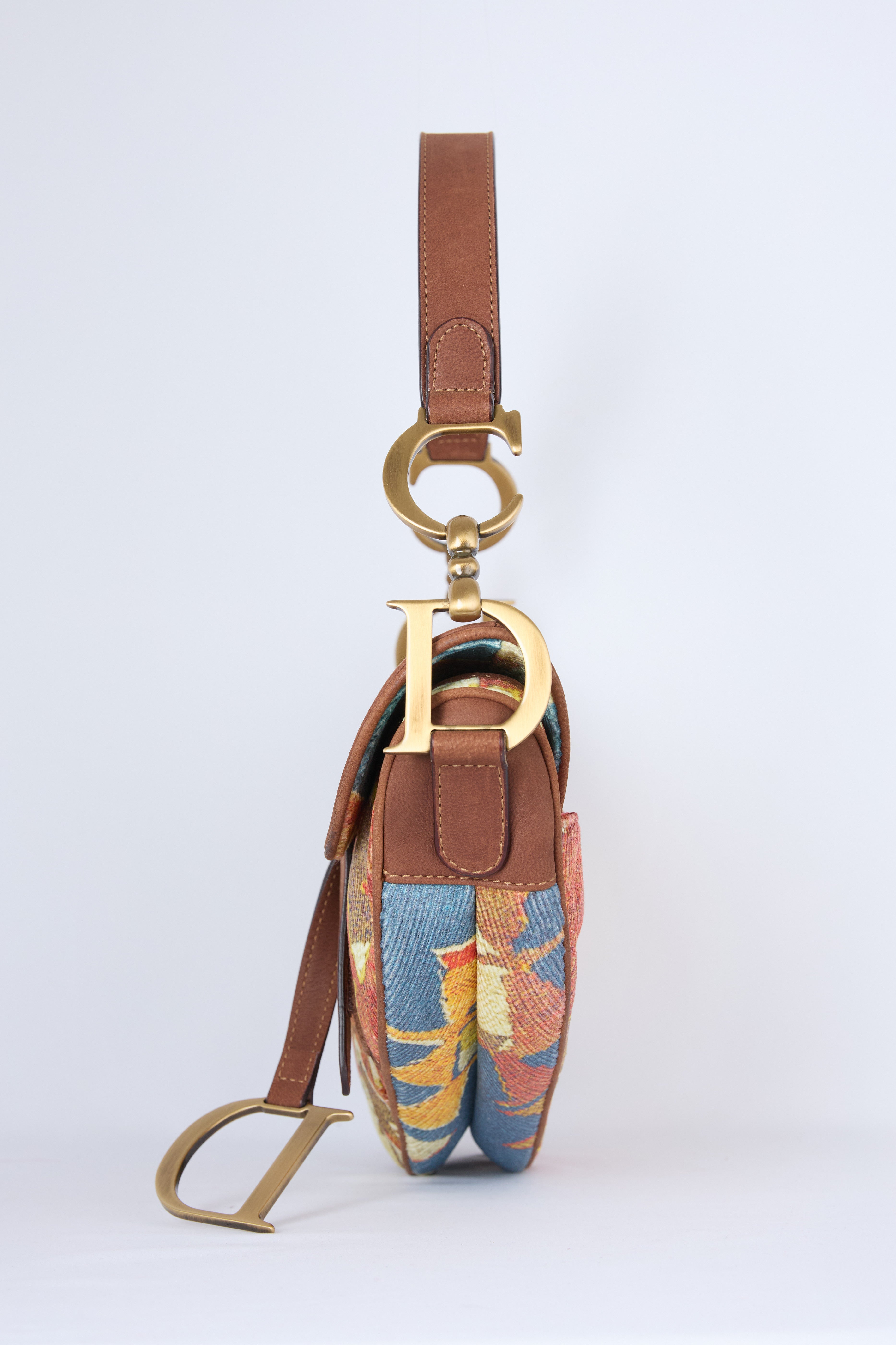 RARE DIOR IMPRESSION KILIM SADDLE