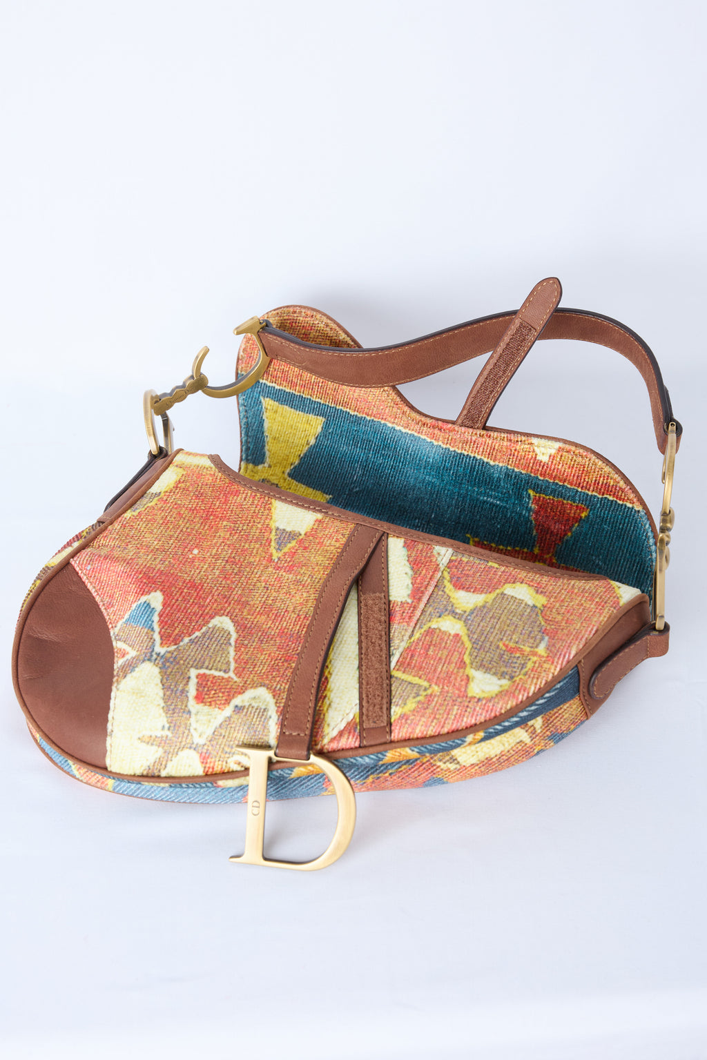 RARE DIOR IMPRESSION KILIM SADDLE