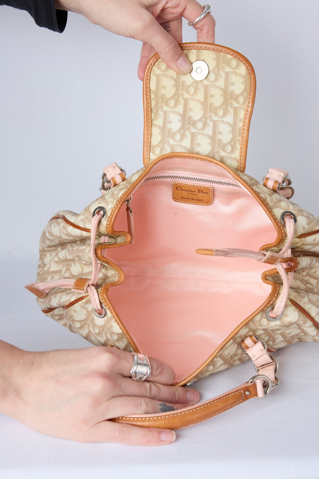 DIOR PINK & BEIGE ROMANTIQUE TROTTER