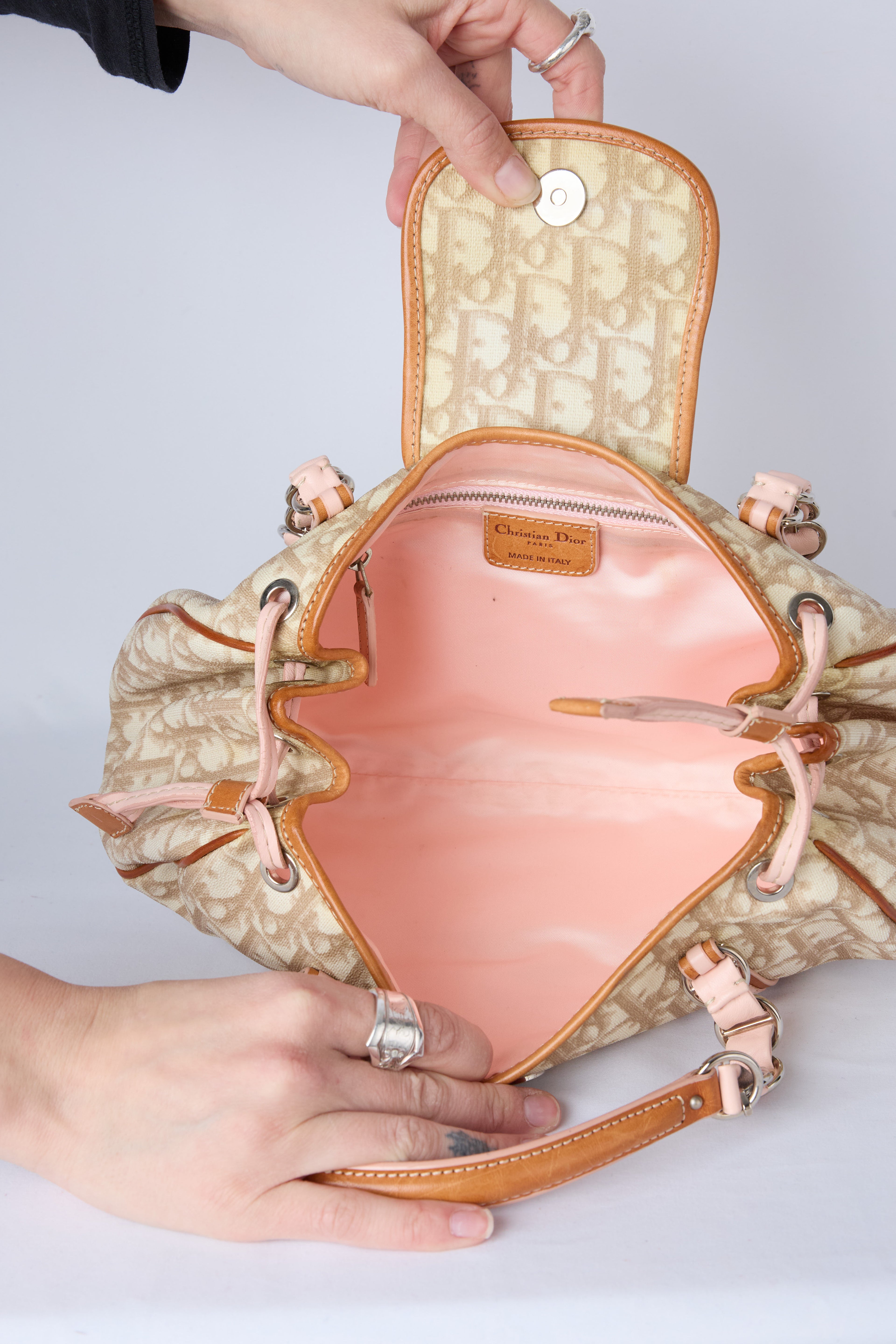 DIOR PINK & BEIGE ROMANTIQUE TROTTER