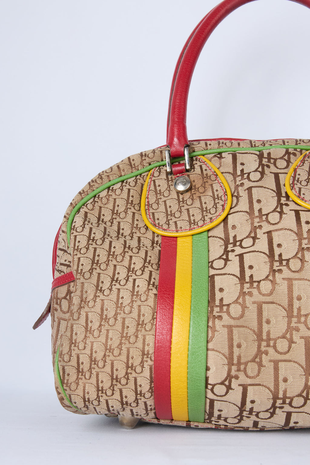 DIOR RASTA TROTTER MONOGRAM BOWLER