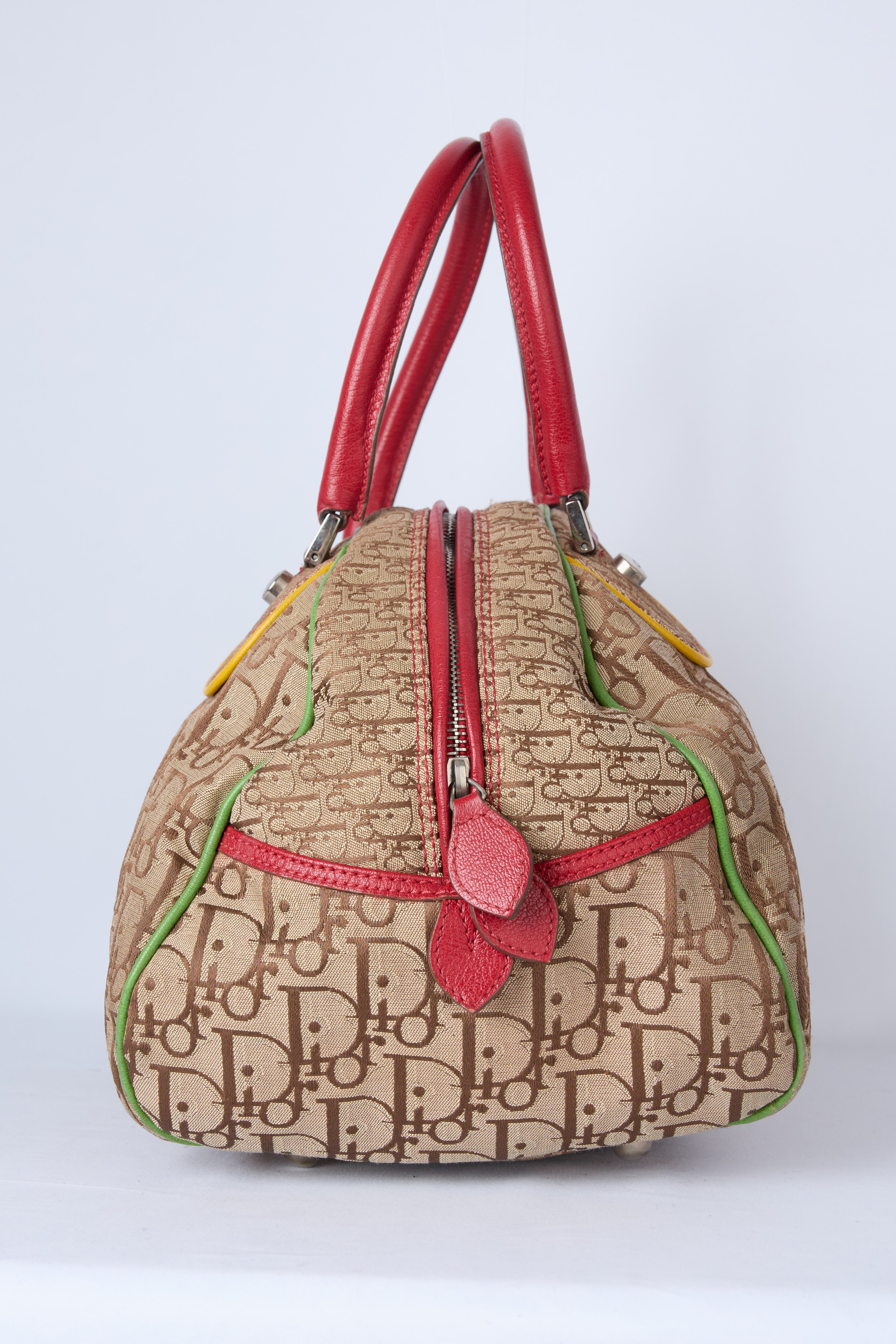DIOR RASTA TROTTER MONOGRAM BOWLER