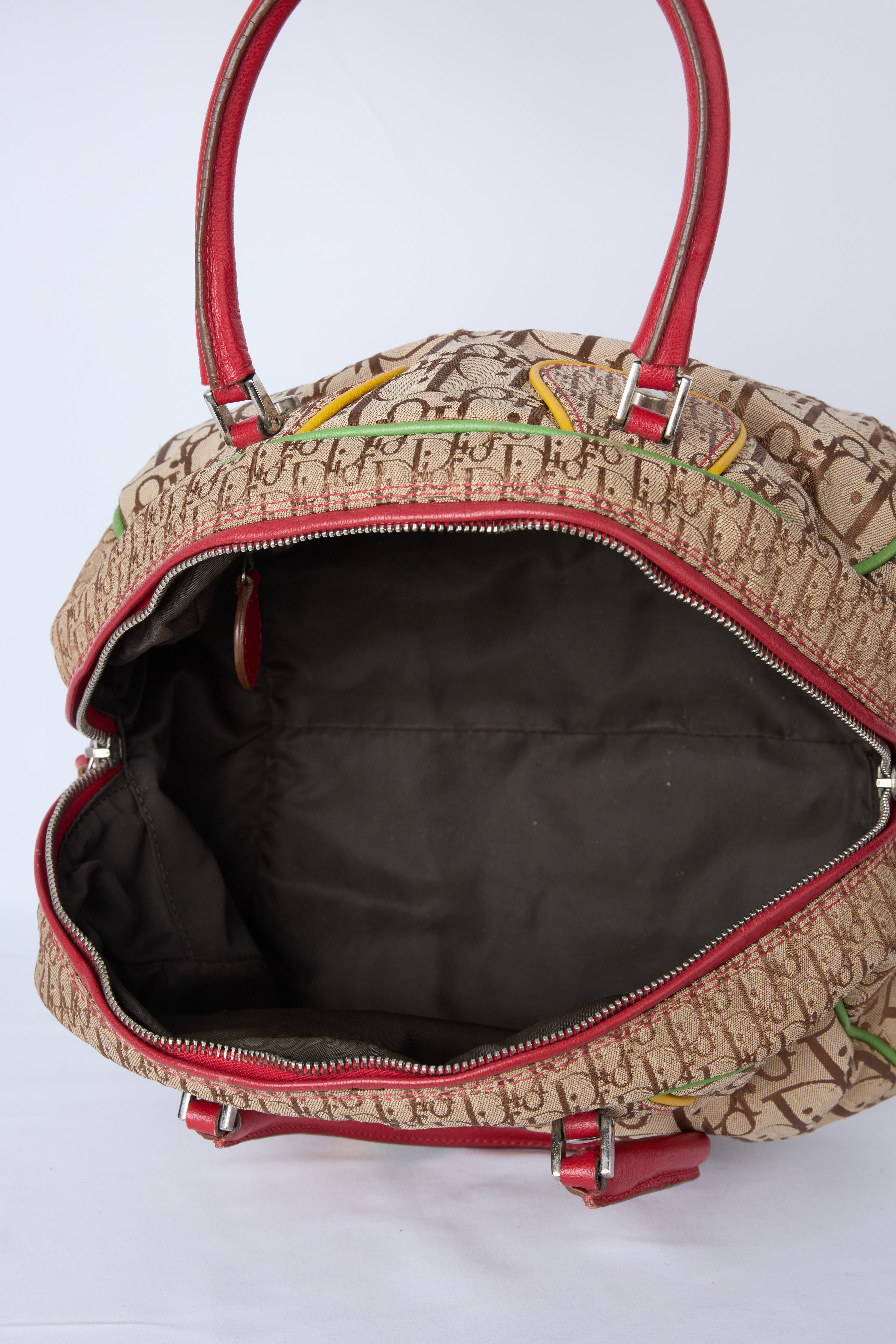 DIOR RASTA TROTTER MONOGRAM BOWLER