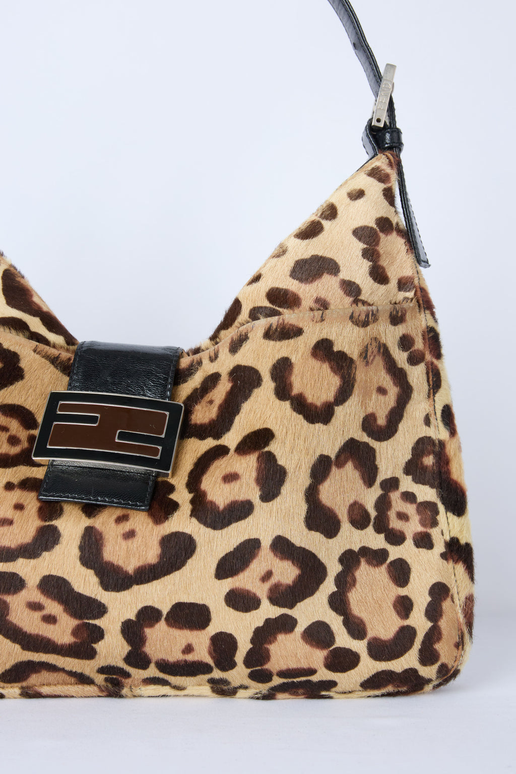 FENDI LEOPARD MAMMA BAGUETTE