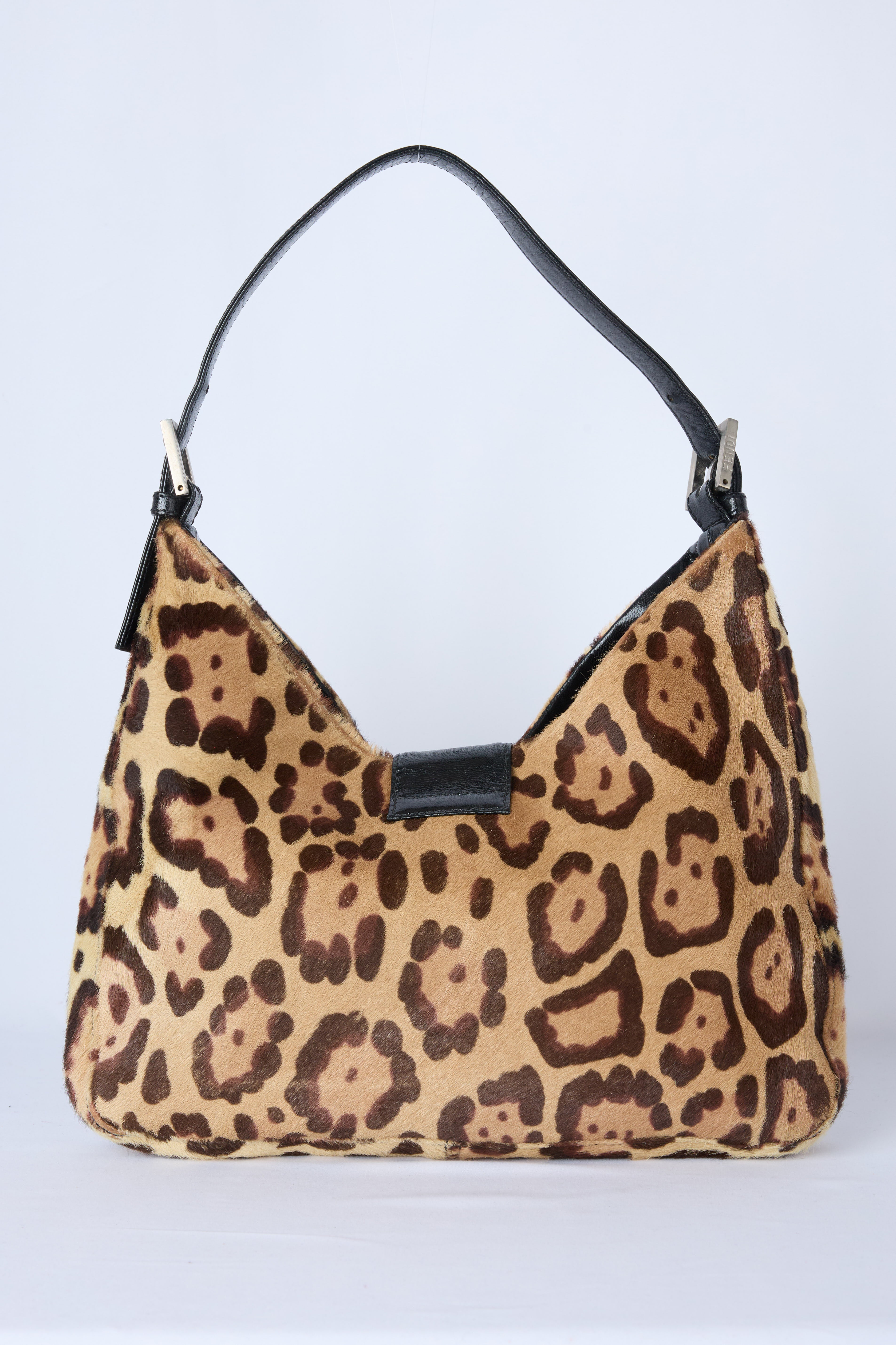 FENDI LEOPARD MAMMA BAGUETTE
