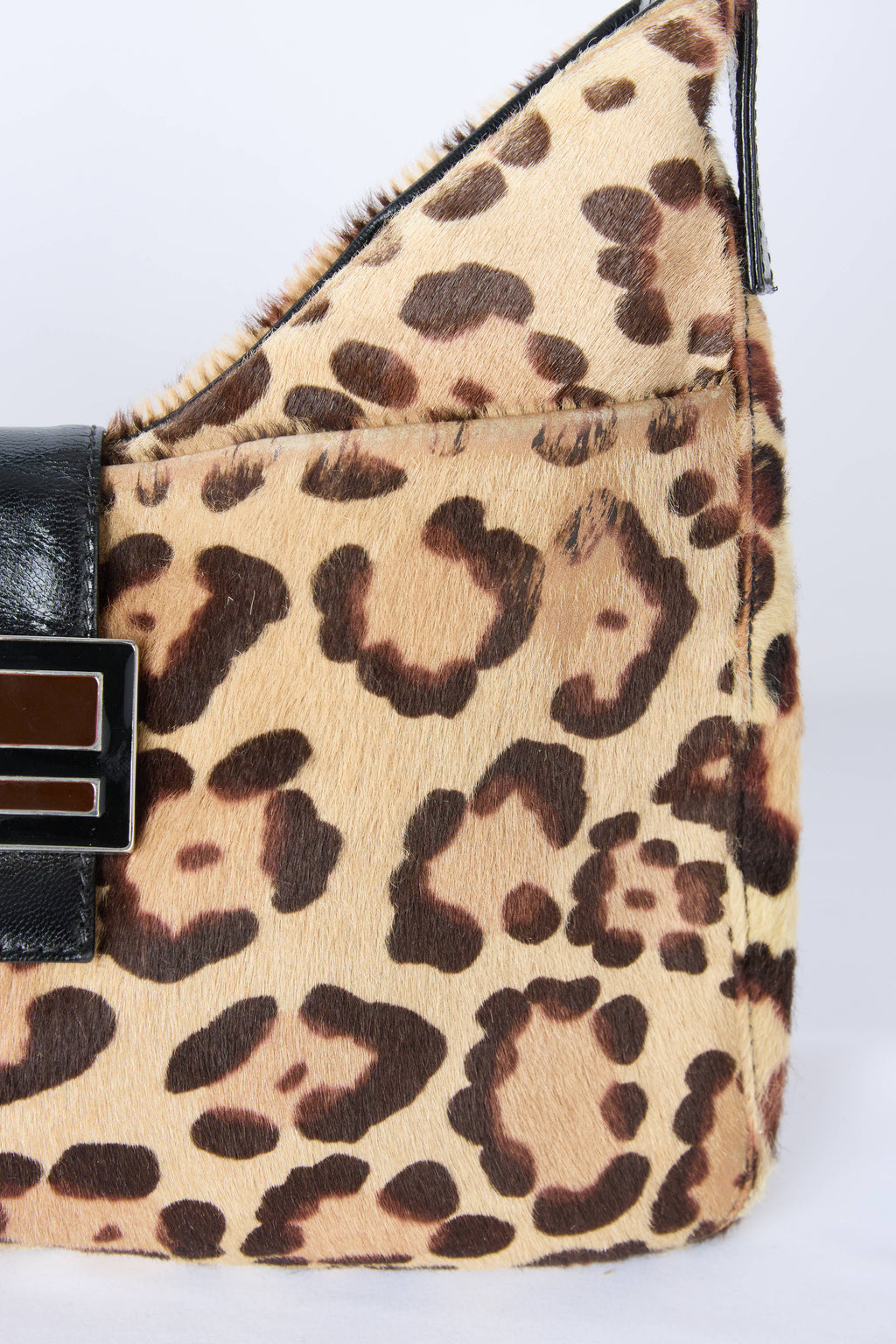 FENDI LEOPARD MAMMA BAGUETTE