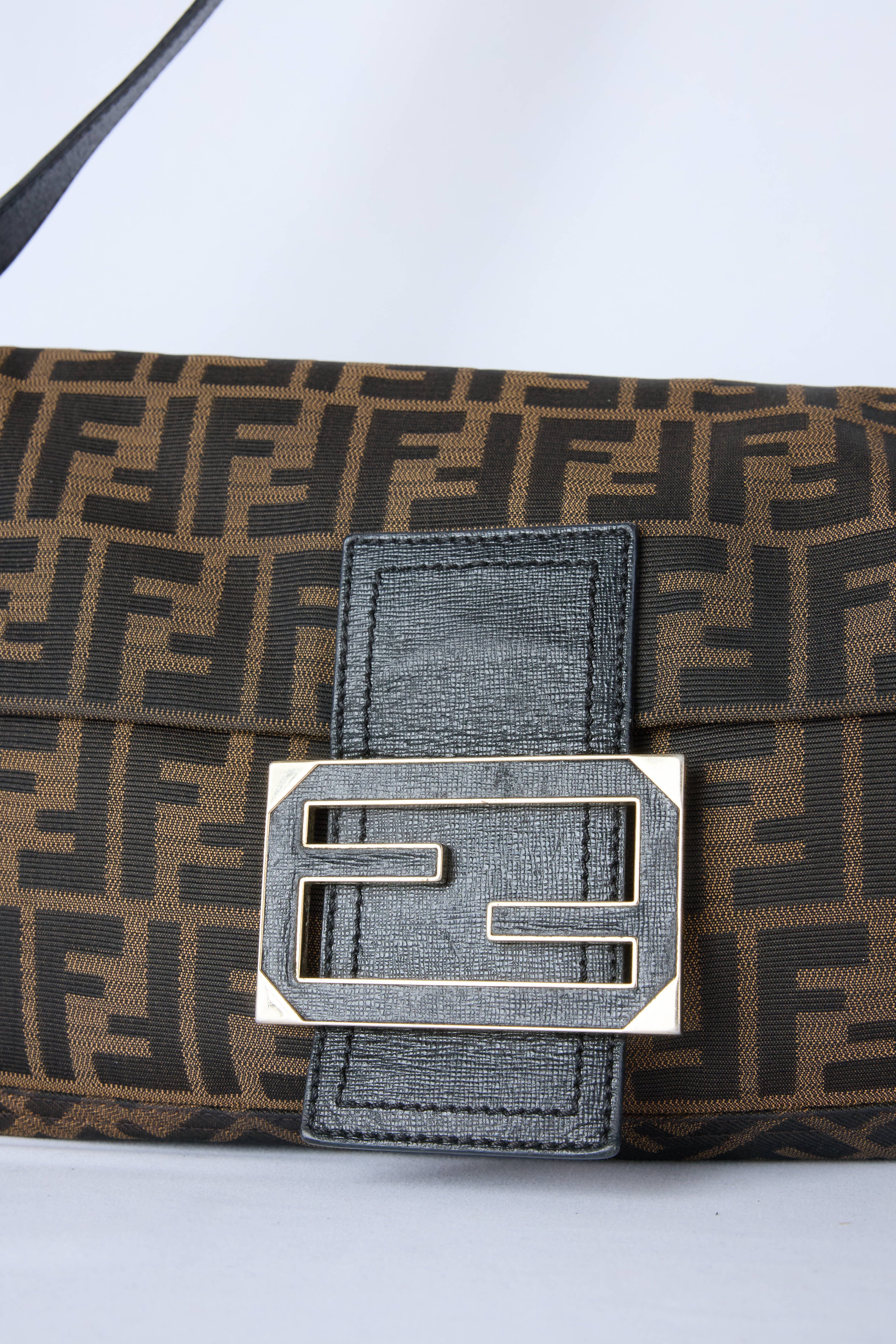 FENDI ZUCCHINO MAXI FLAP