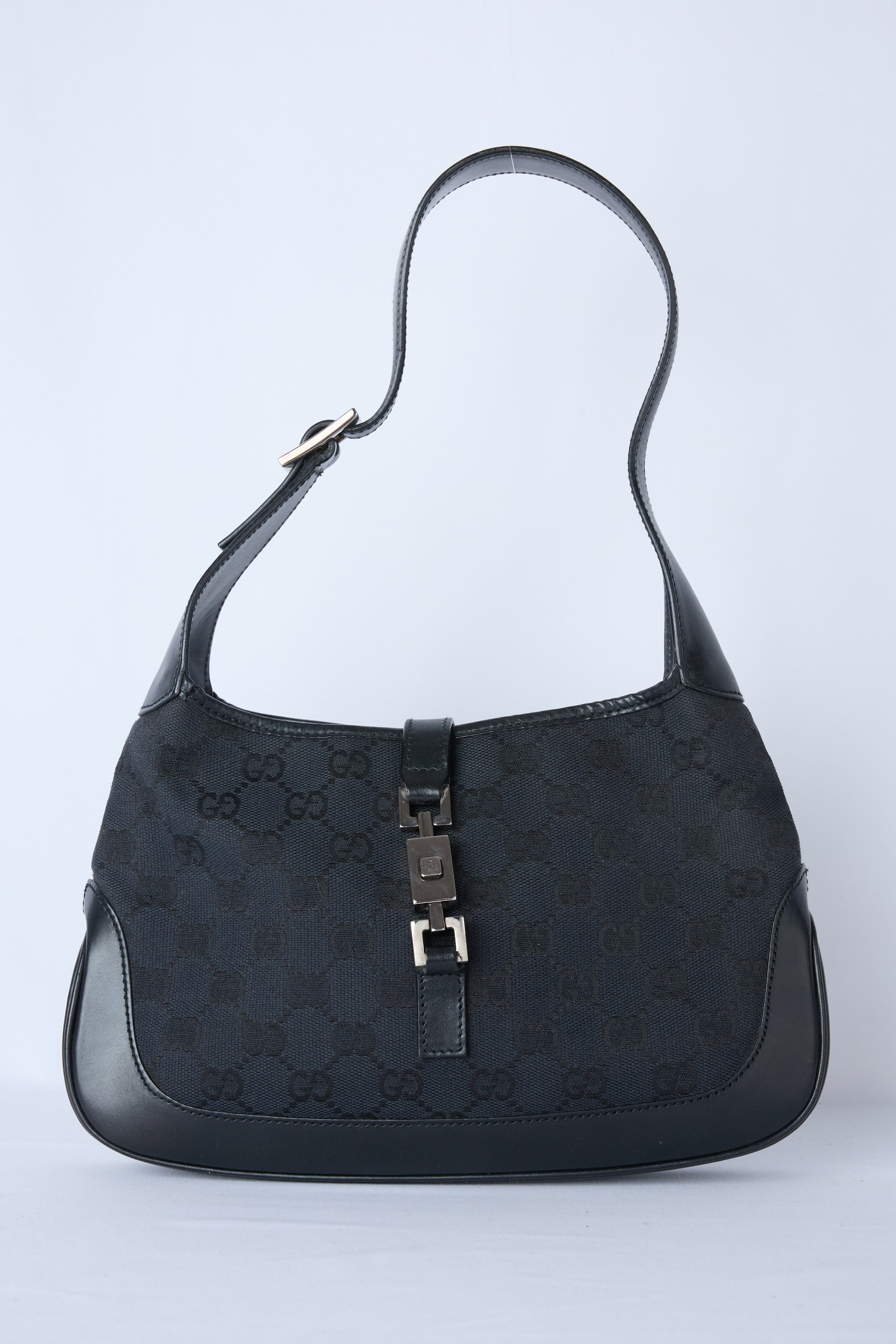 GUCCI BLACK JACKIE SHOULDER BAG