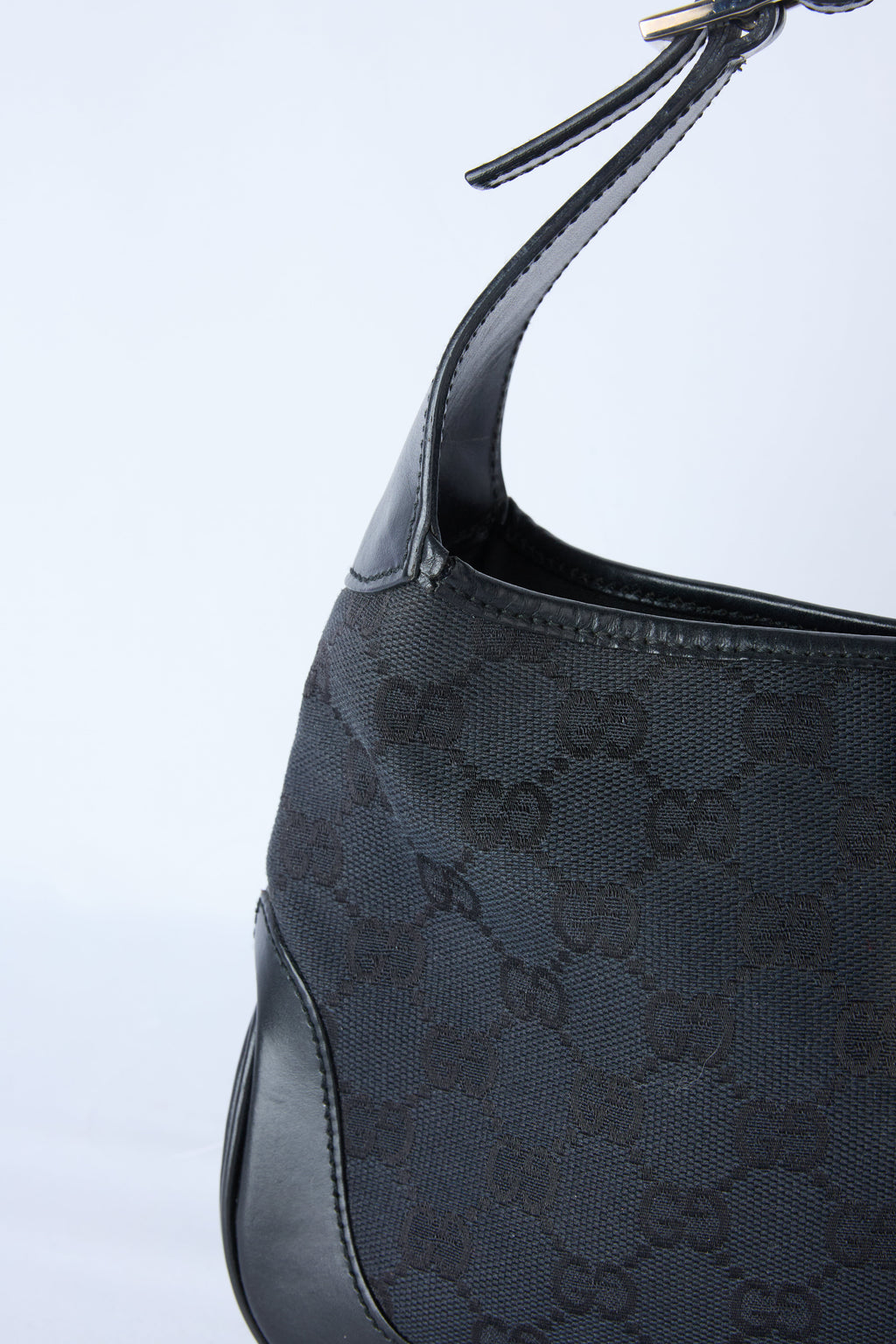 GUCCI BLACK JACKIE SHOULDER BAG