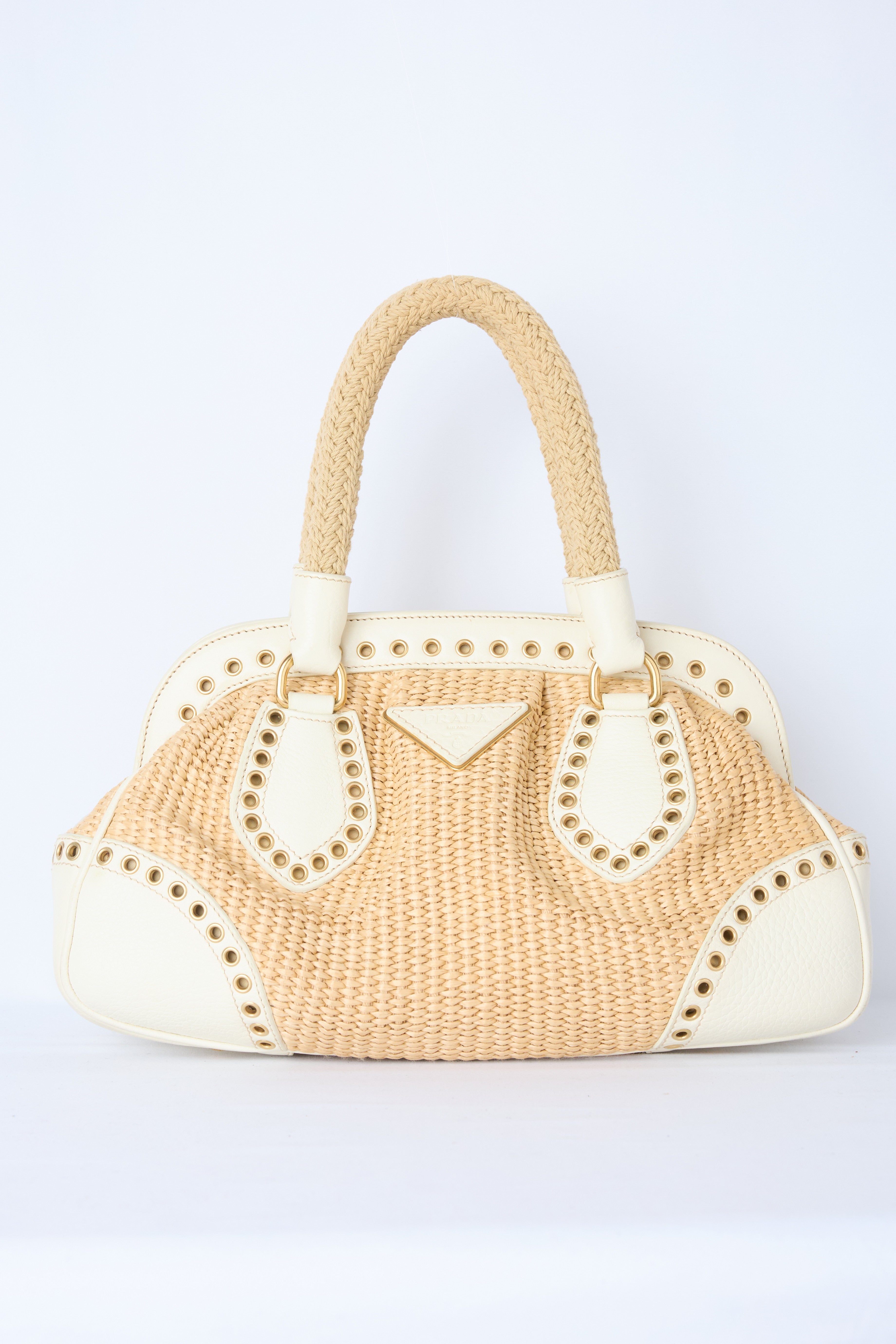 PRADA PAGLIA & VITELLO FRAME DAINO