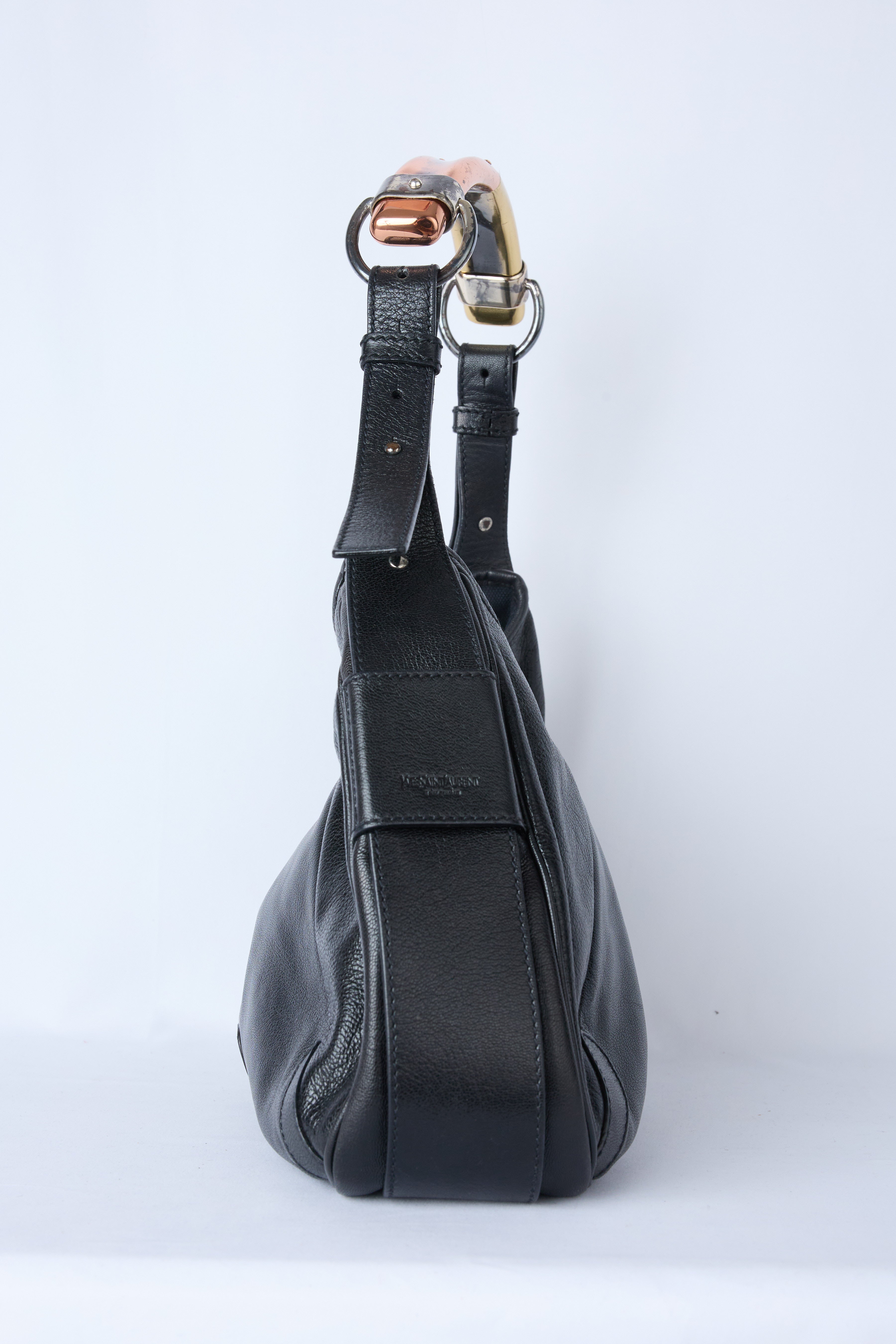 YSL BLACK TWO TONE METAL MOMBASA