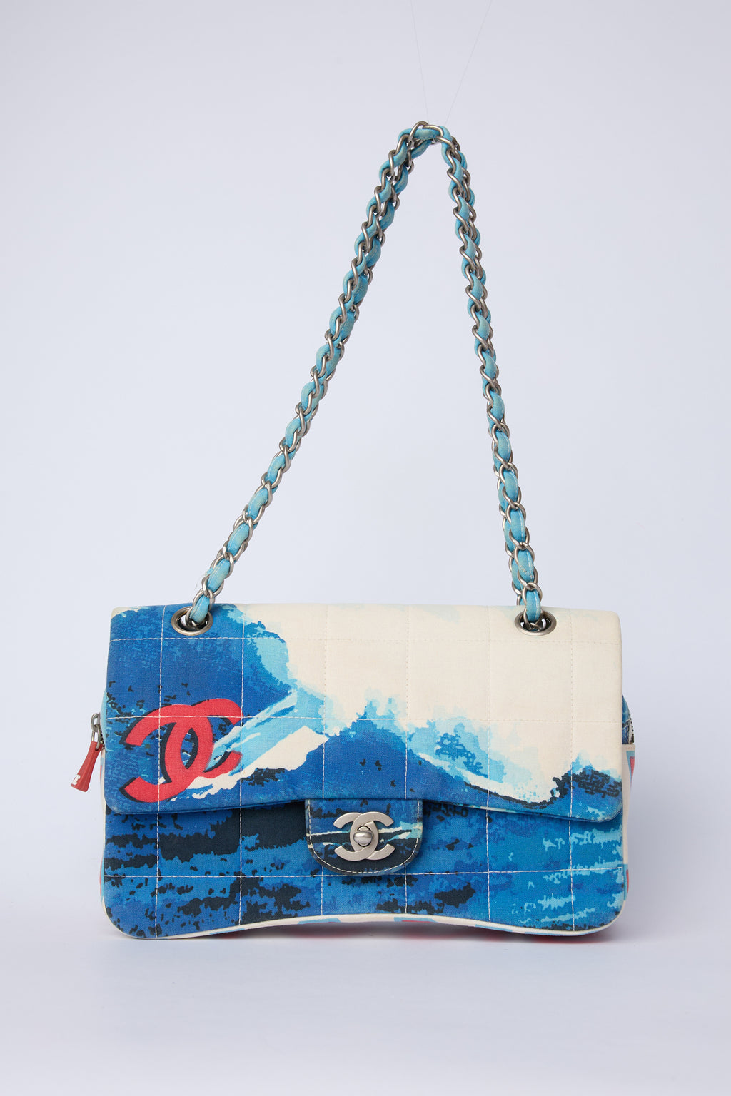 ULTRA RARE 2002 CHANEL SURF FLAP