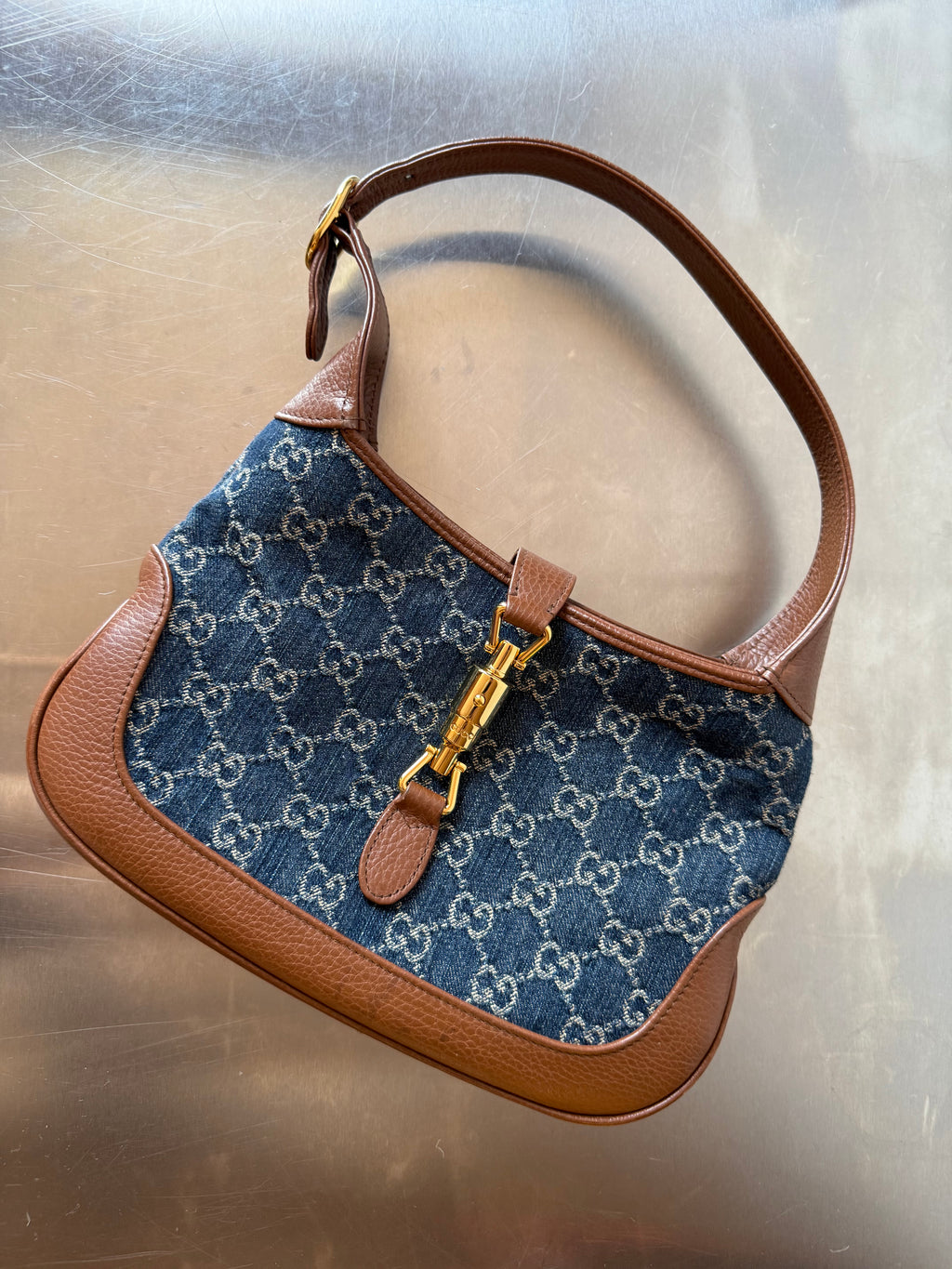 GUCCI DENIM JACKIE
