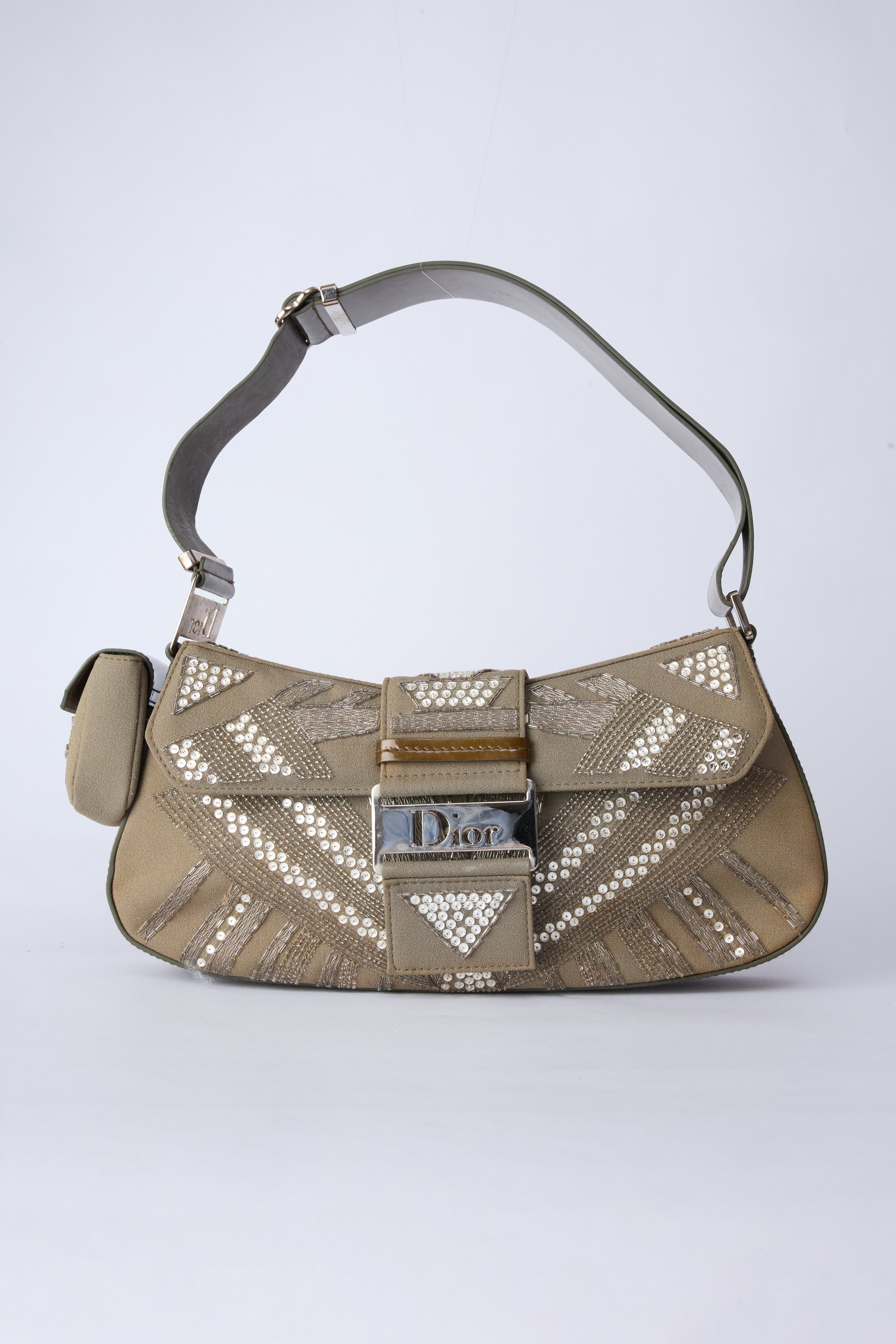 DIOR SEQUIN COLUMBUS BAG