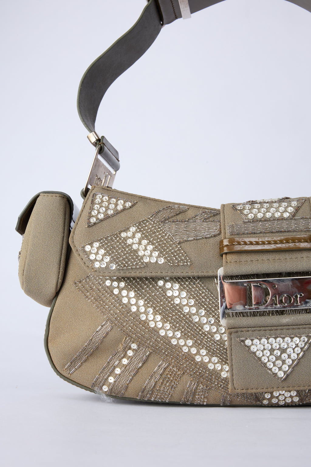 DIOR SEQUIN COLUMBUS BAG
