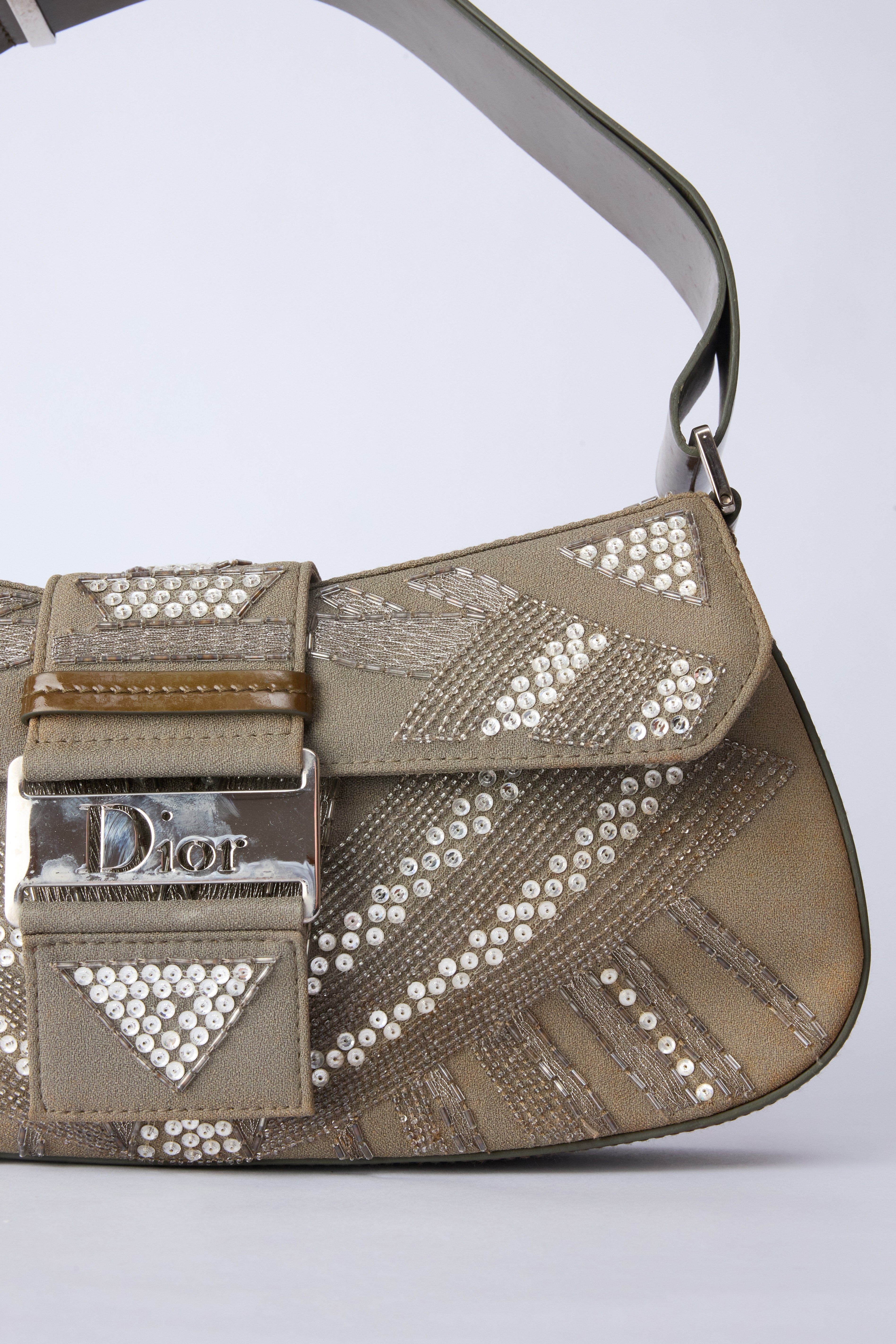DIOR SEQUIN COLUMBUS BAG
