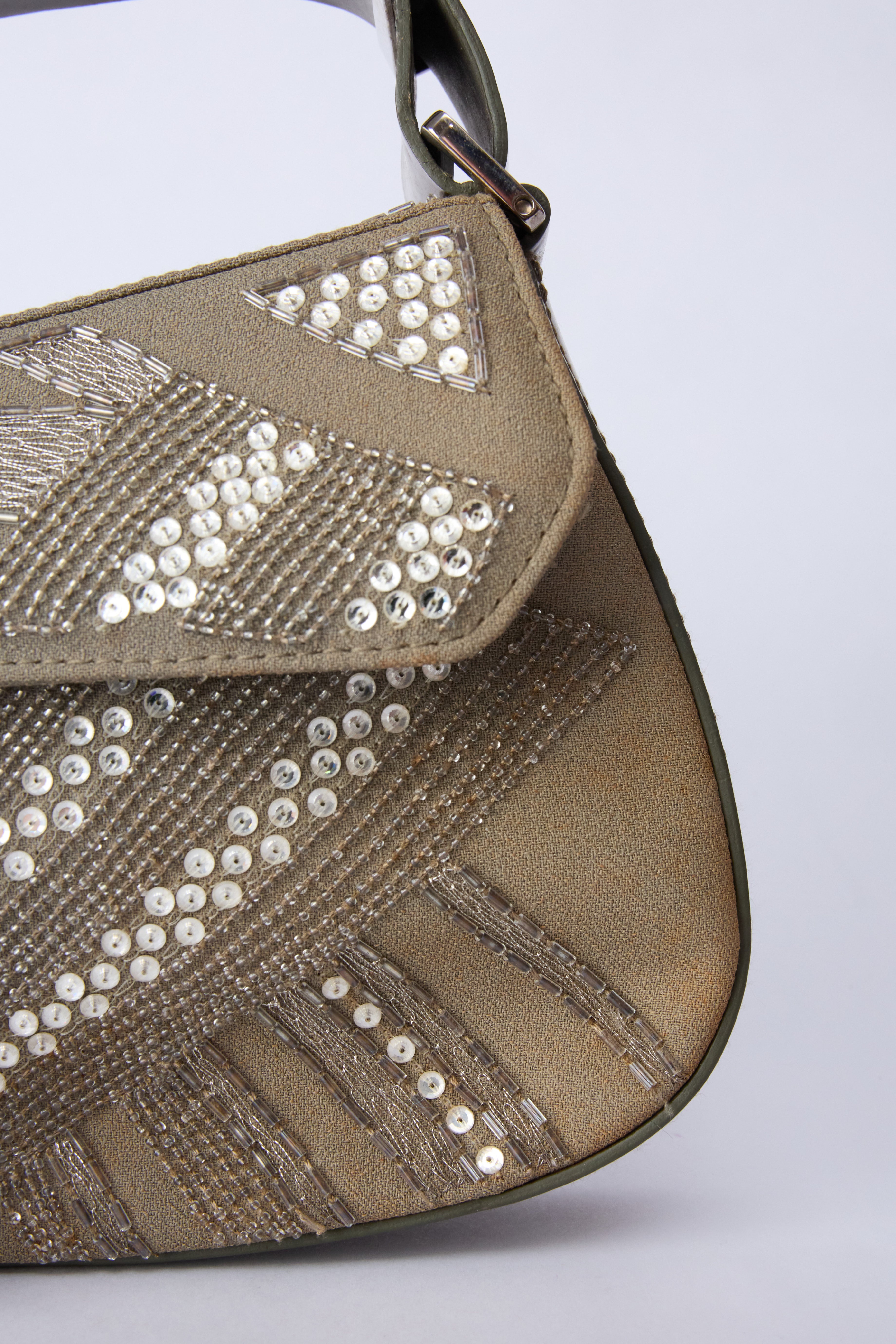 DIOR SEQUIN COLUMBUS BAG