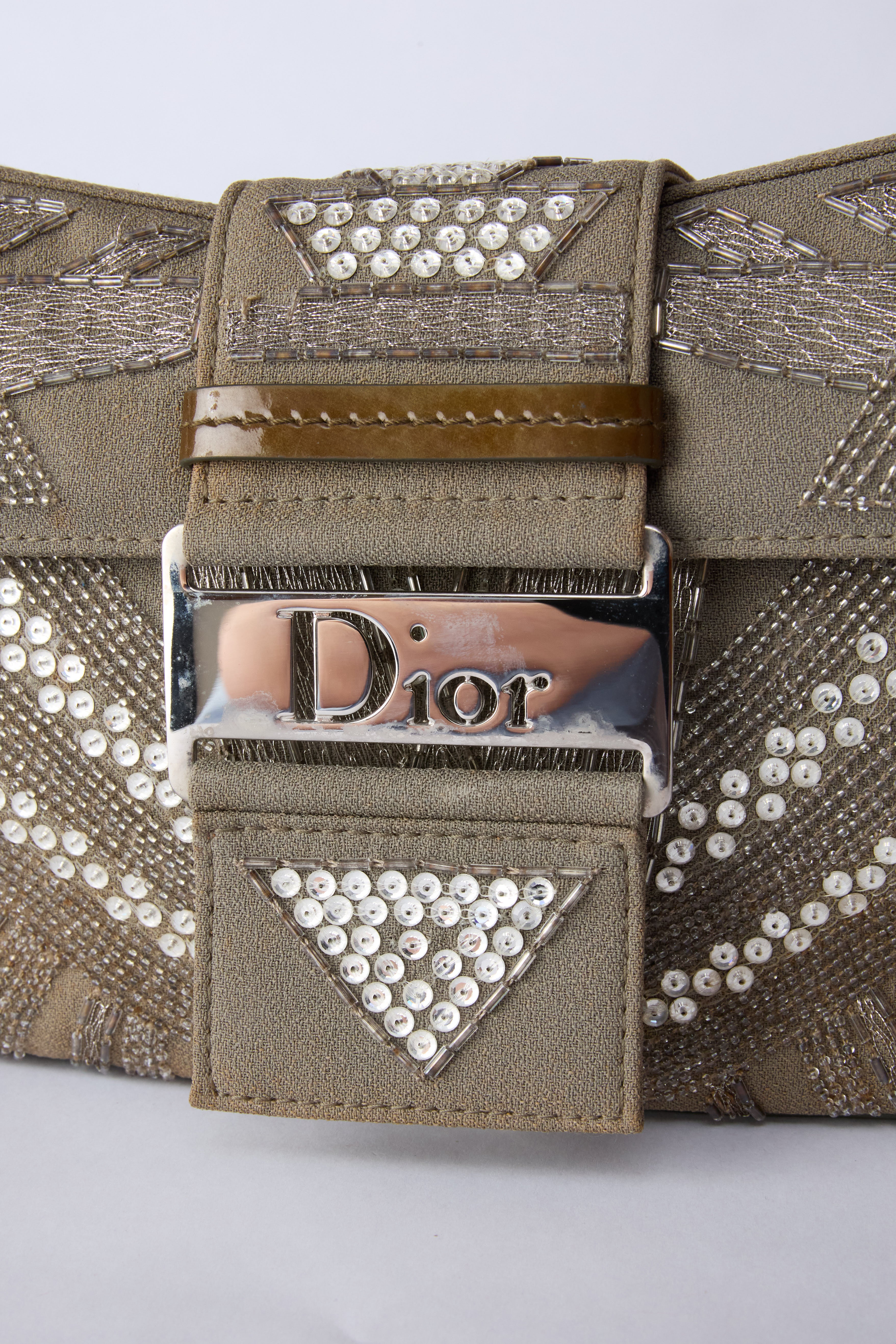 DIOR SEQUIN COLUMBUS BAG