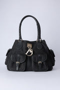 DIOR BLACK TROTTER CARGO BAG