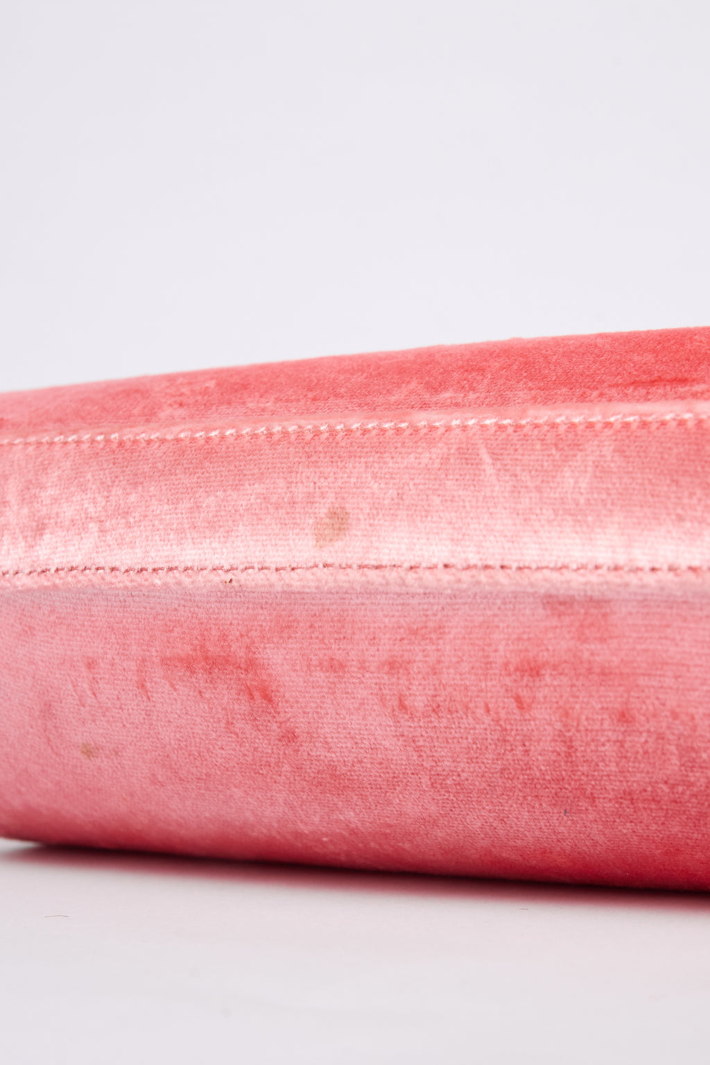 DIOR PINK VELVET DIVA BAG