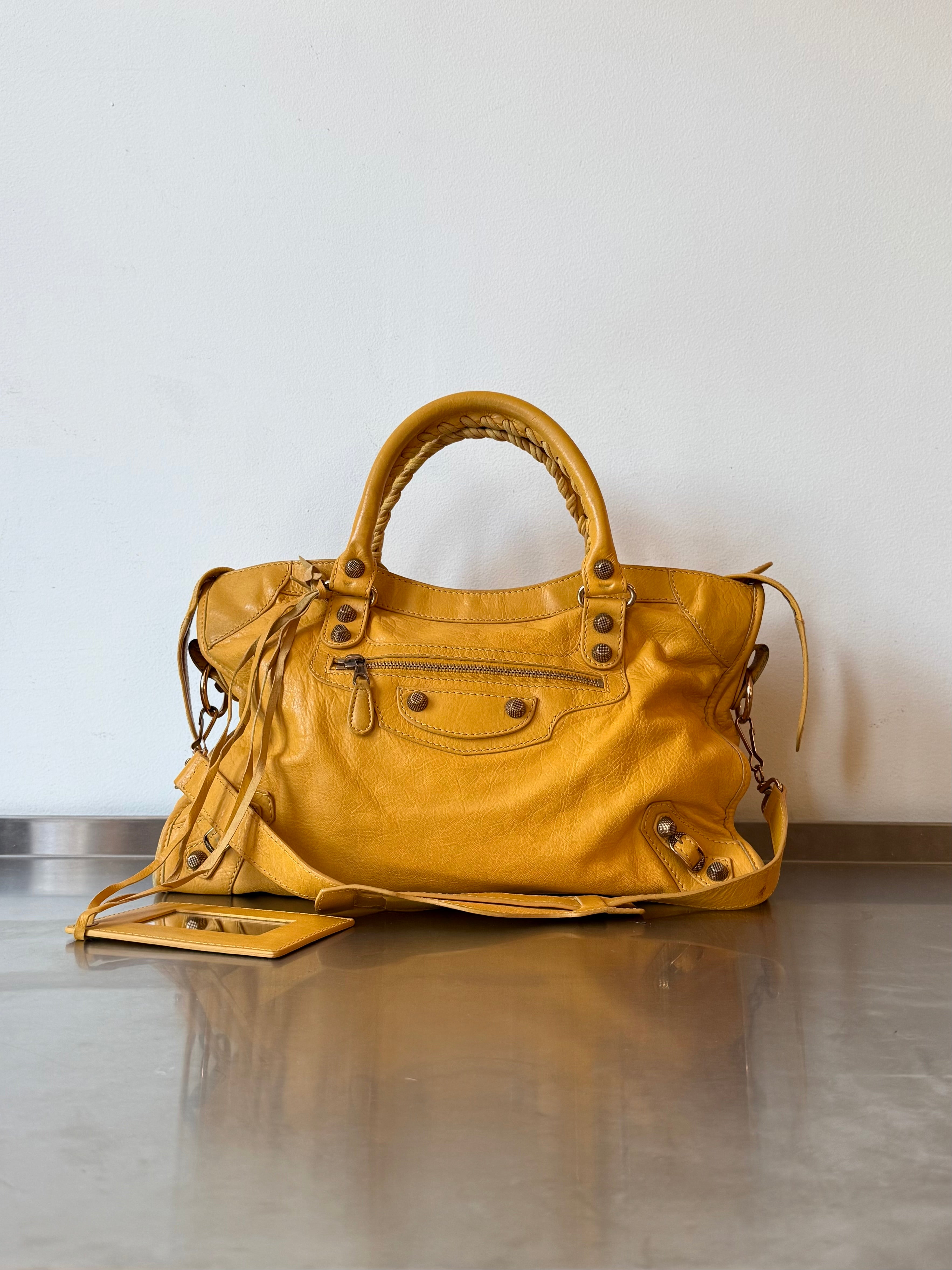 BALENCIAGA YELLOW CITY