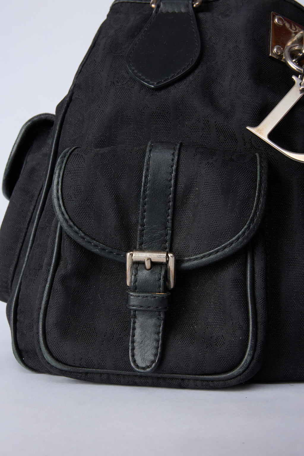 DIOR BLACK TROTTER CARGO BAG