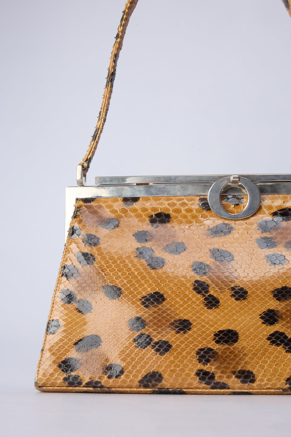 DIOR LEOPARD-PRINT BAG