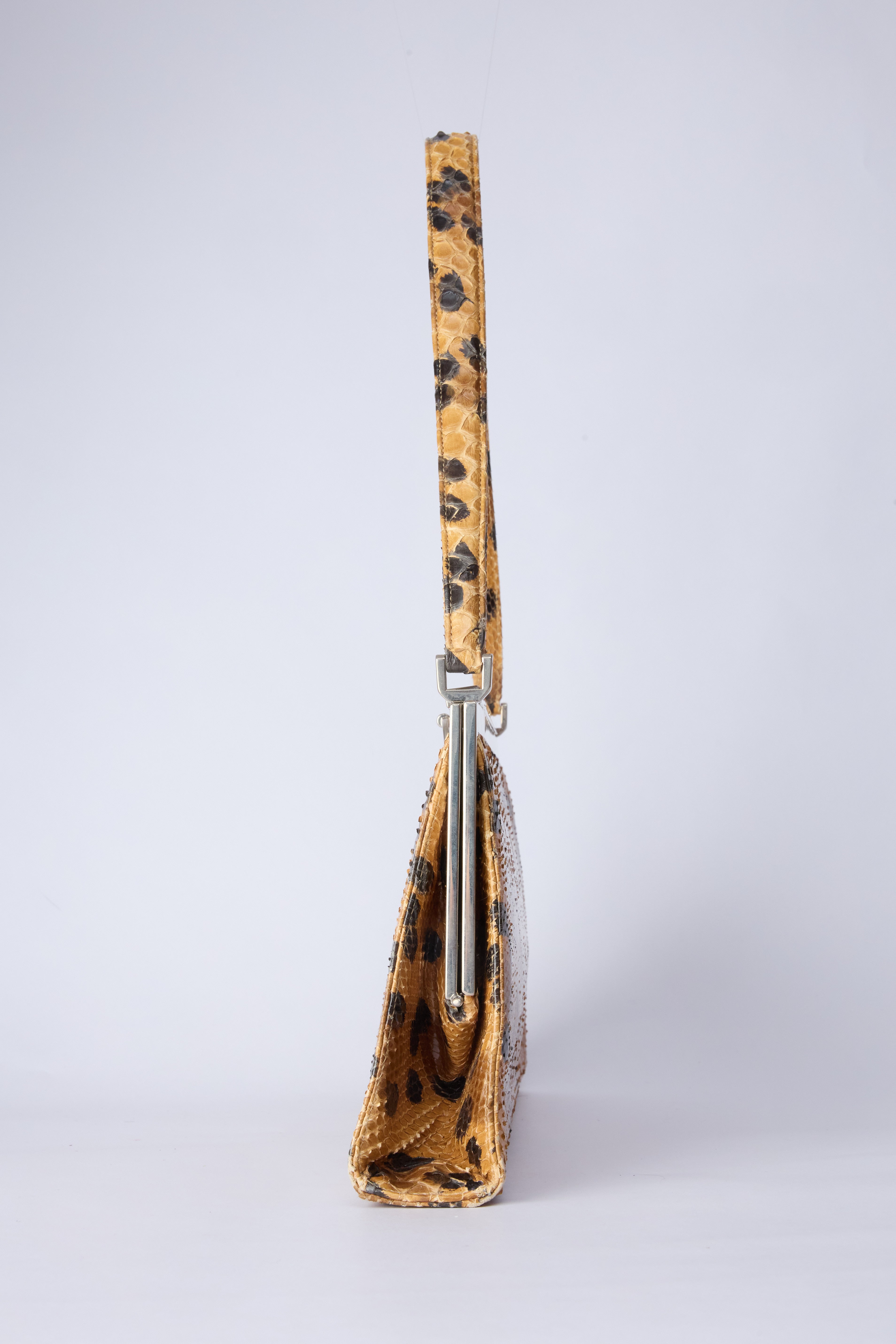 DIOR LEOPARD-PRINT BAG