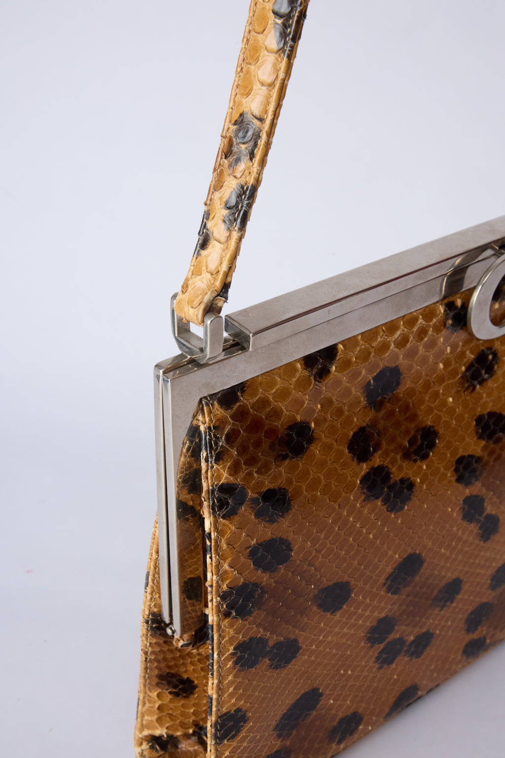 DIOR LEOPARD-PRINT BAG