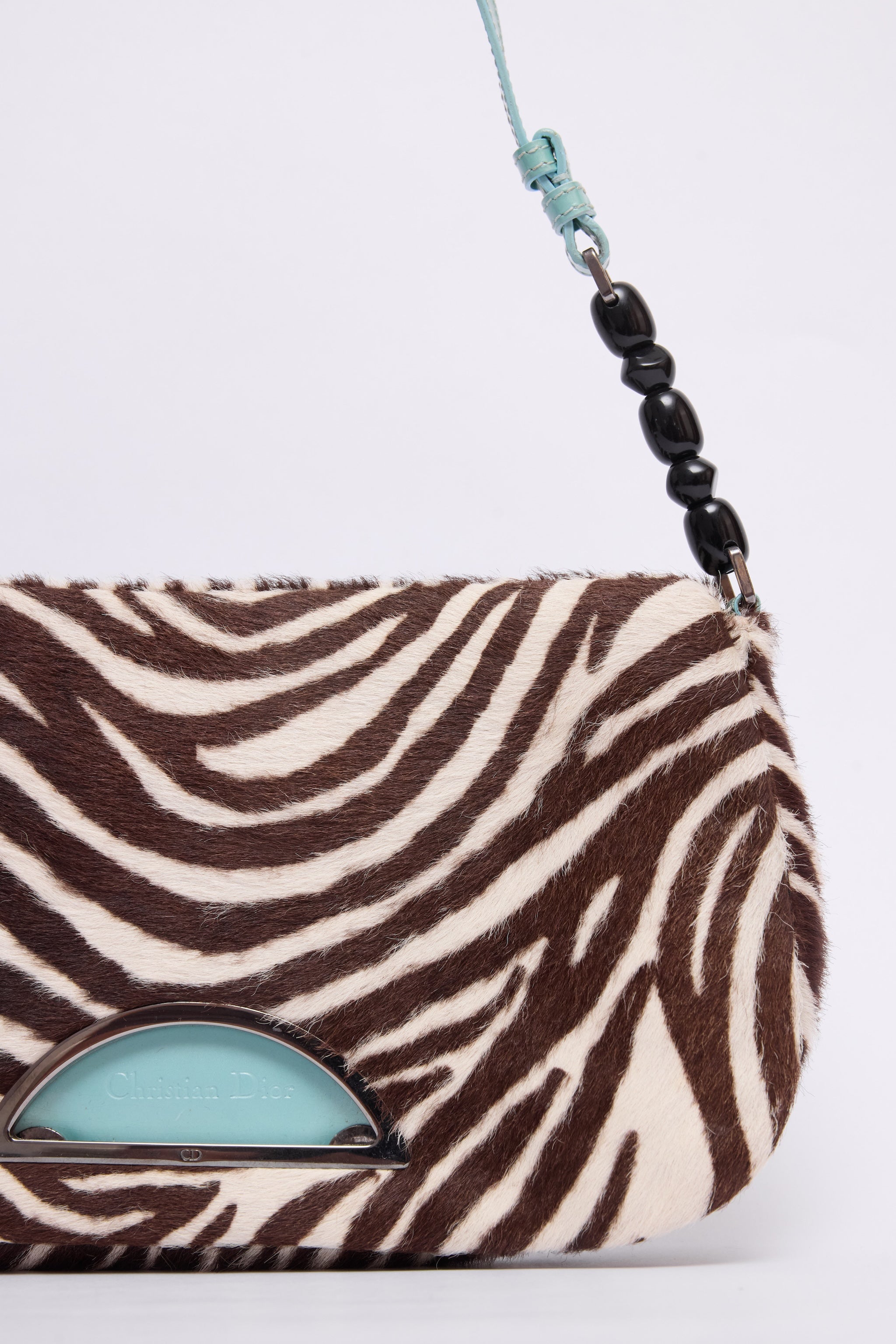 DIOR ZEBRA-PRINT PONYHAIR MALICE