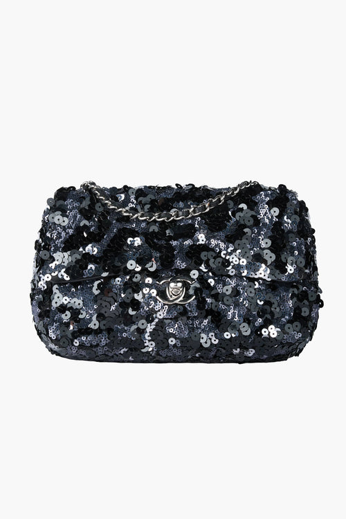 Chanel Sequined Mini Flap Bag