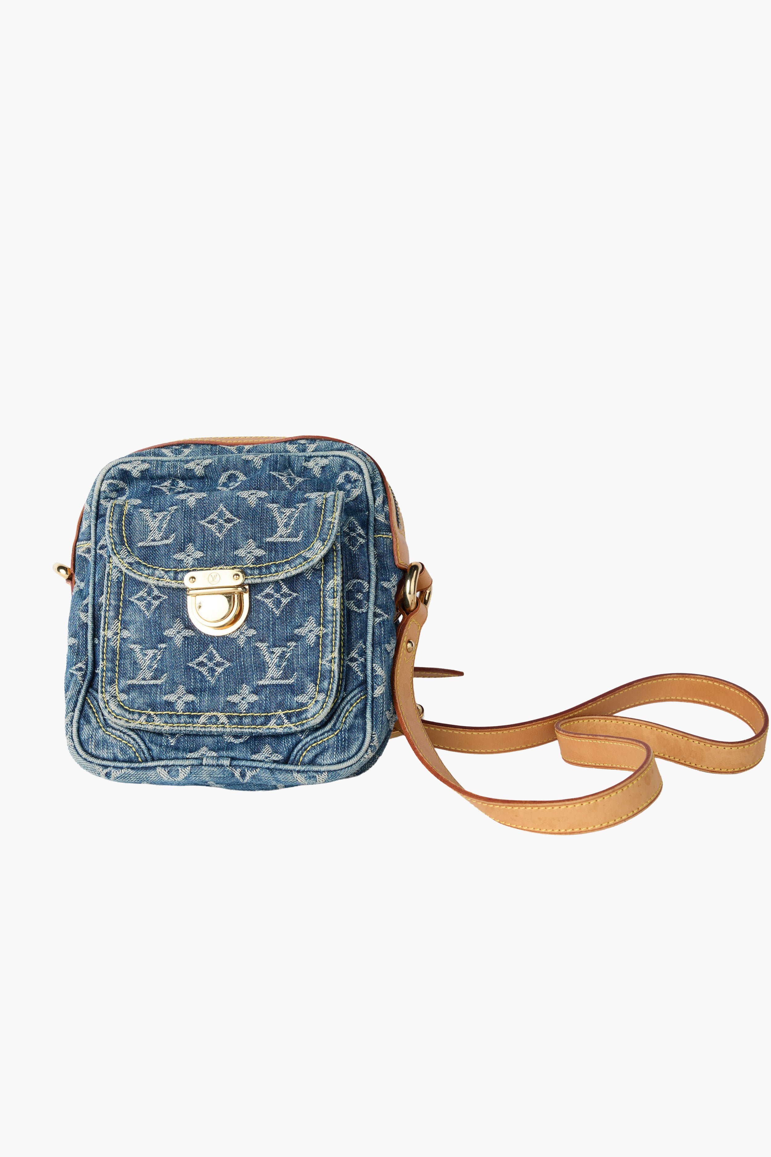 Louis Vuitton Denim Camera Bag