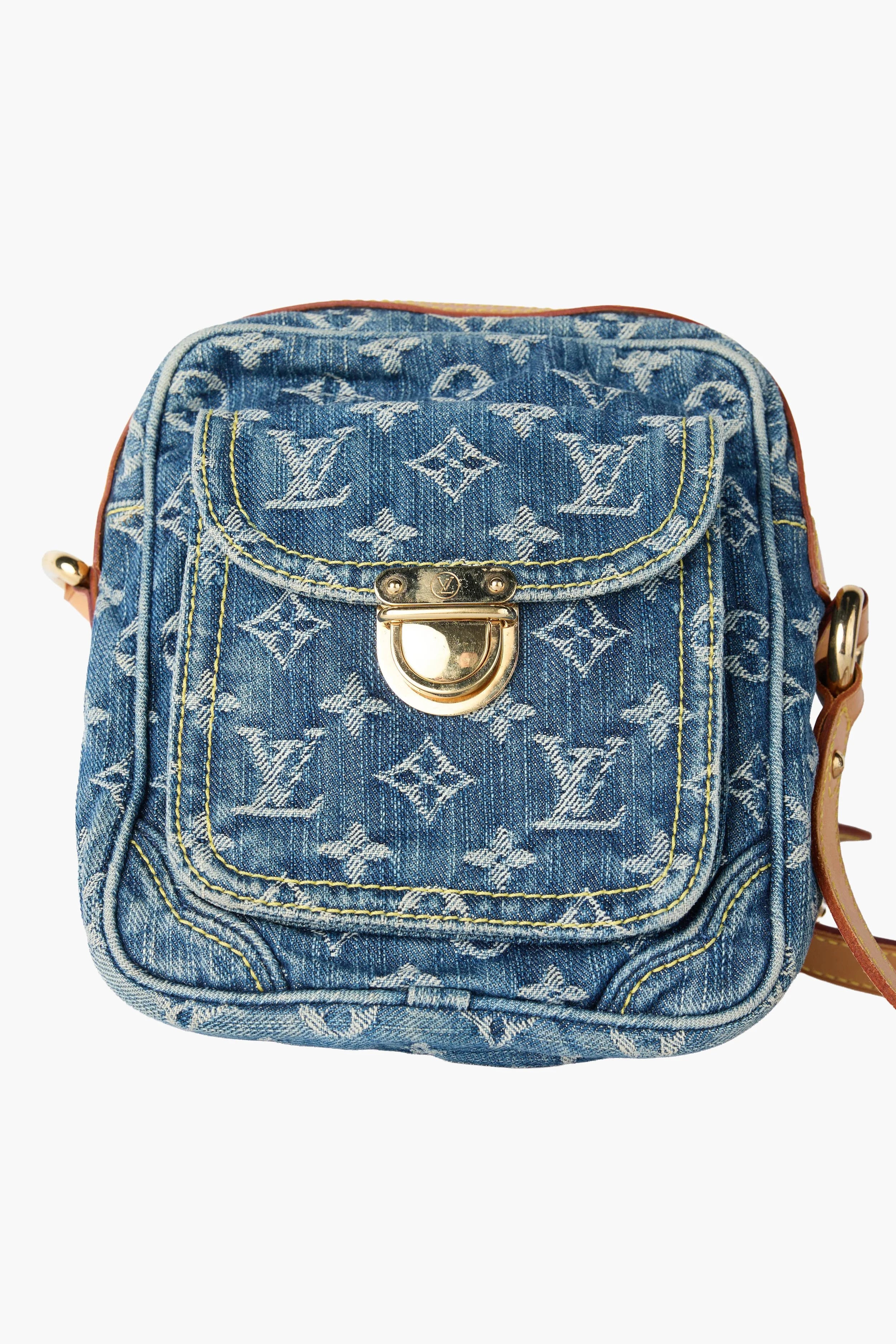 Louis Vuitton Denim Camera Bag