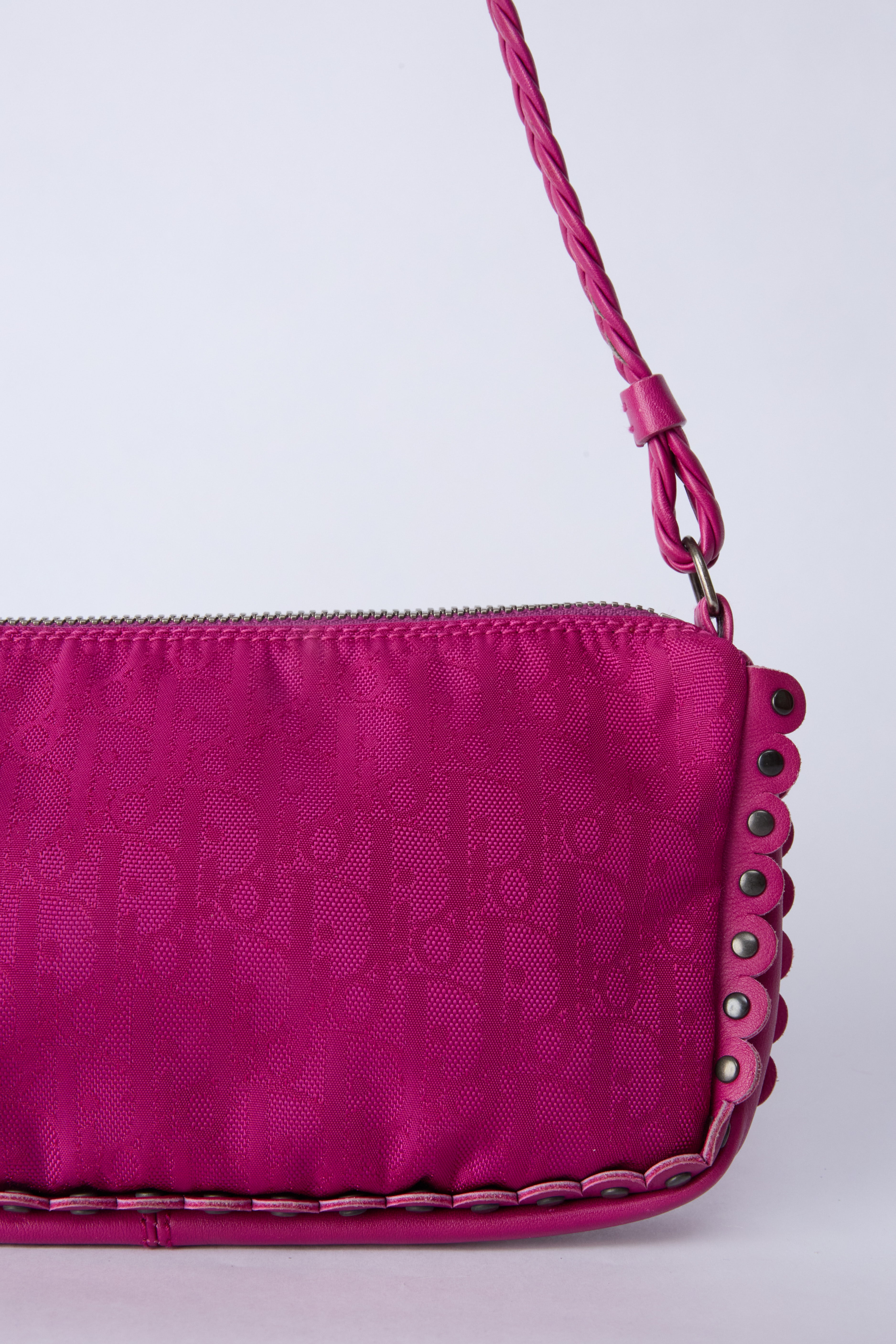 DIOR MAGENTA HEARTLOCK POCHETTE