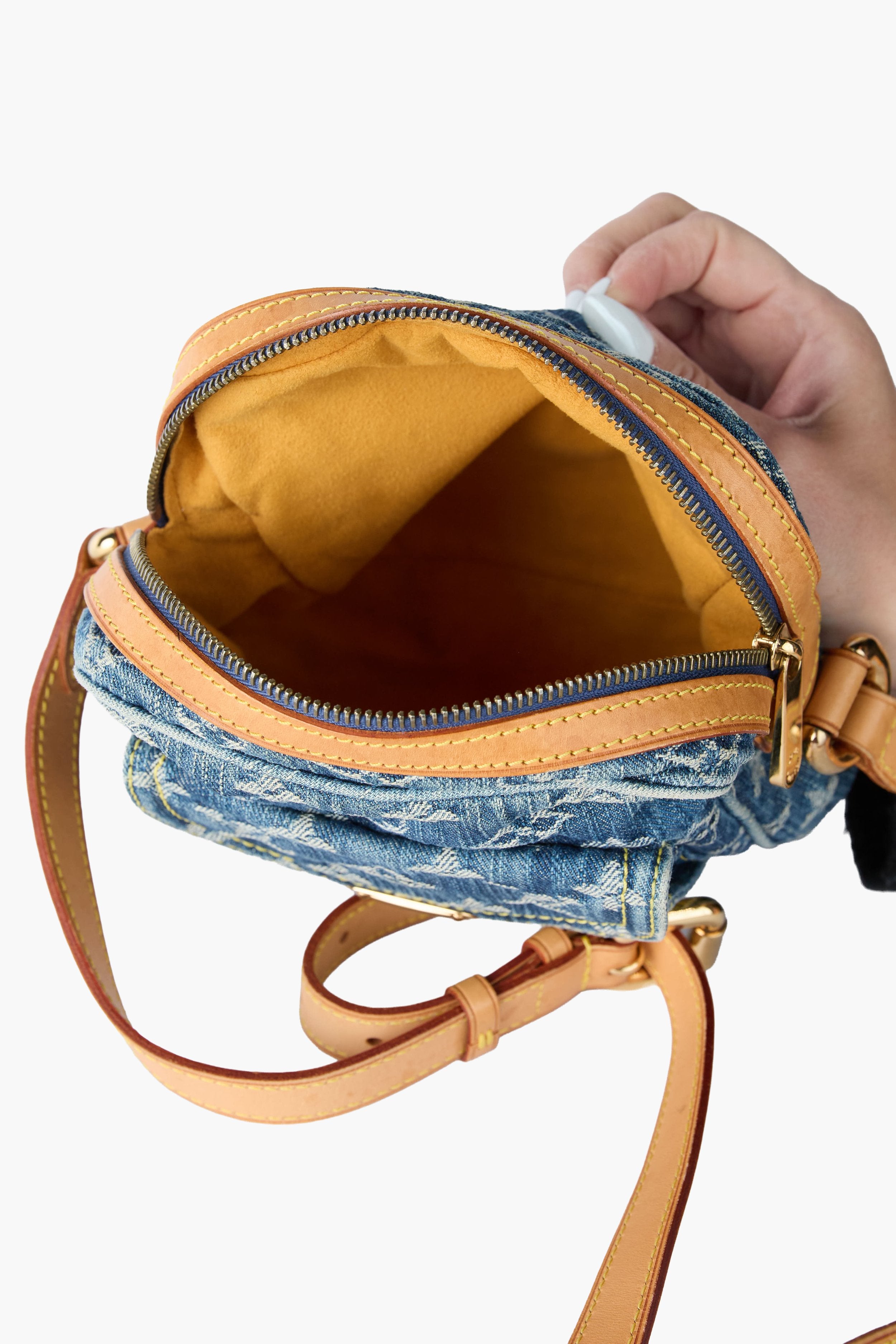 Louis Vuitton Denim Camera Bag