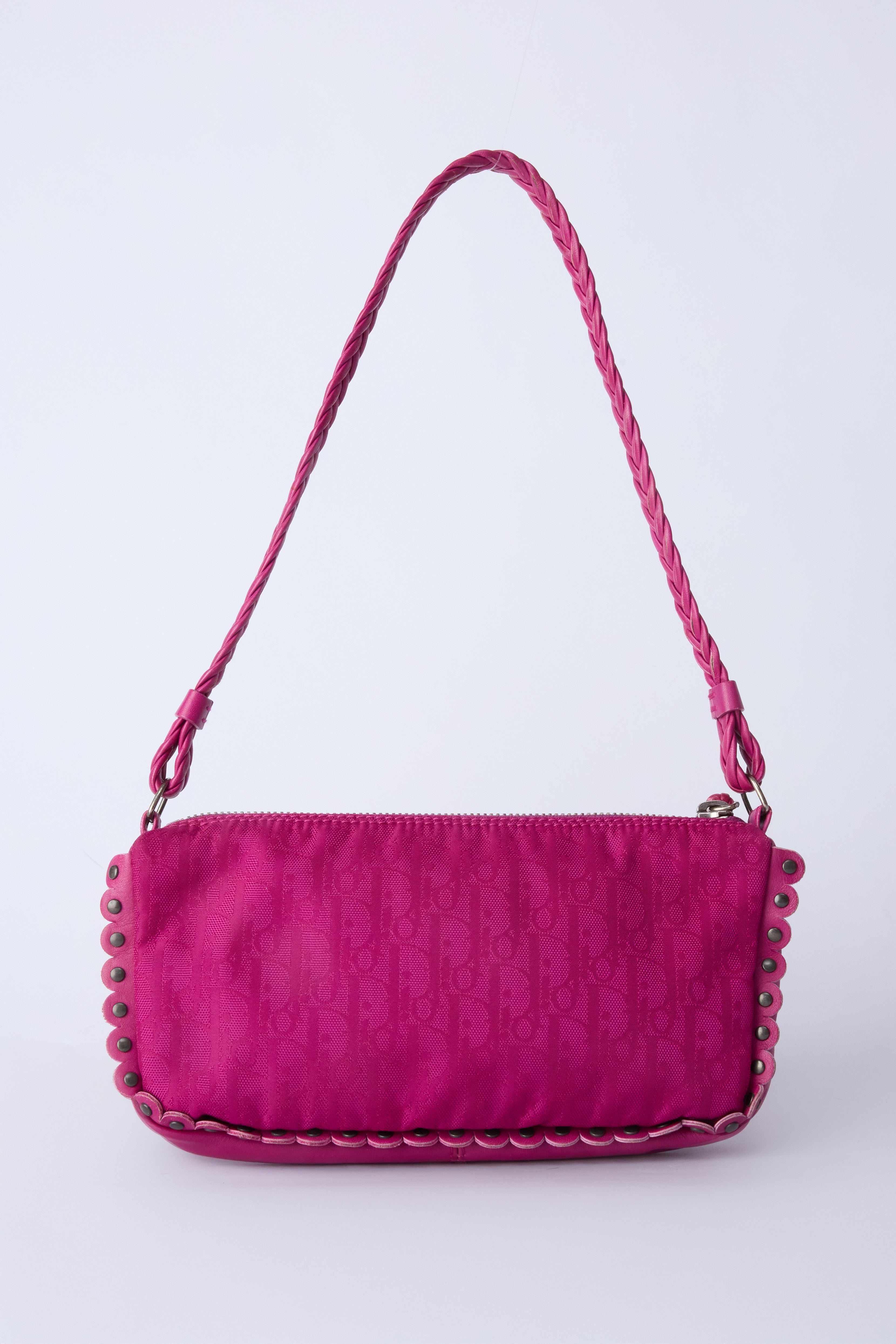 DIOR MAGENTA HEARTLOCK POCHETTE
