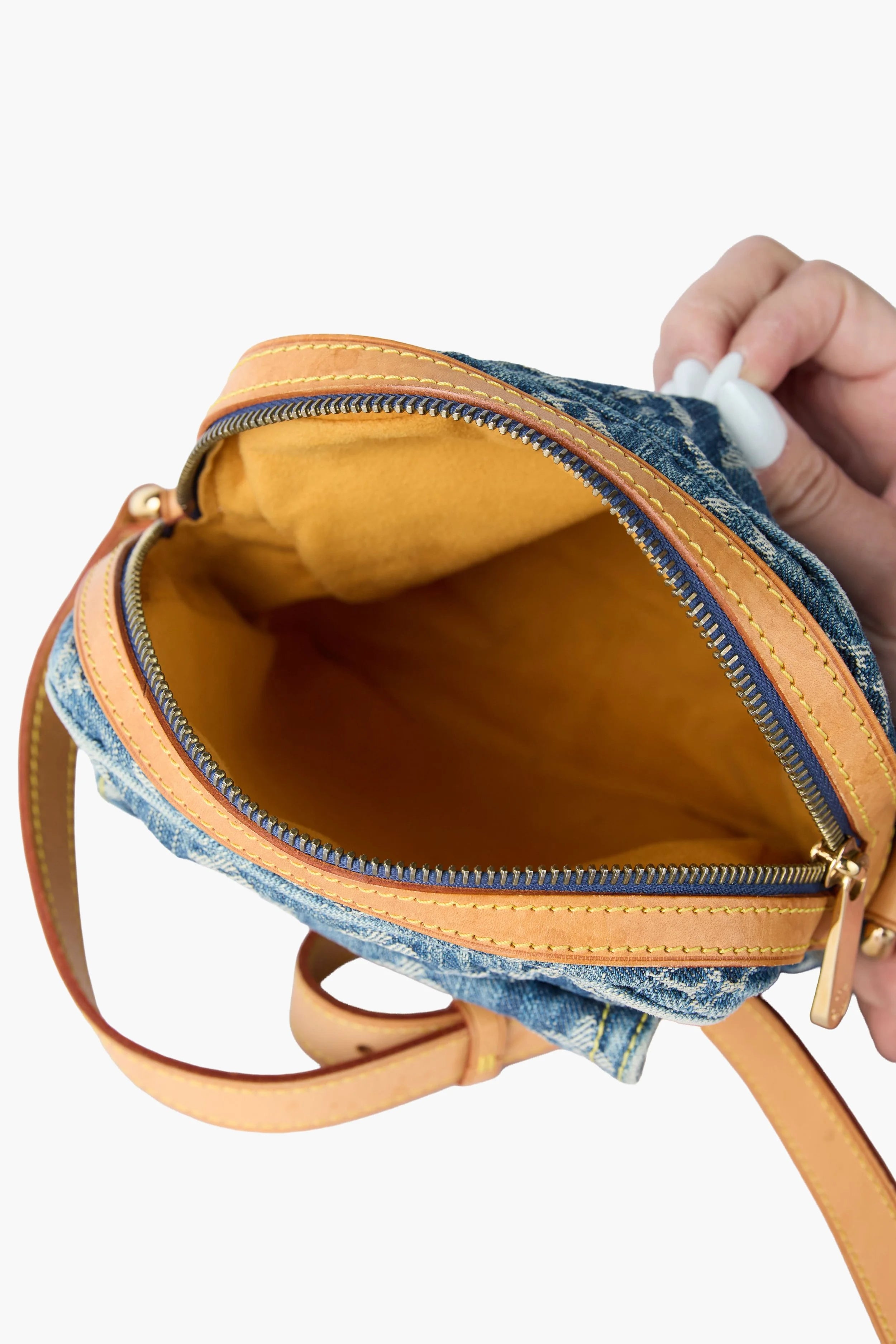 Louis Vuitton Denim Camera Bag
