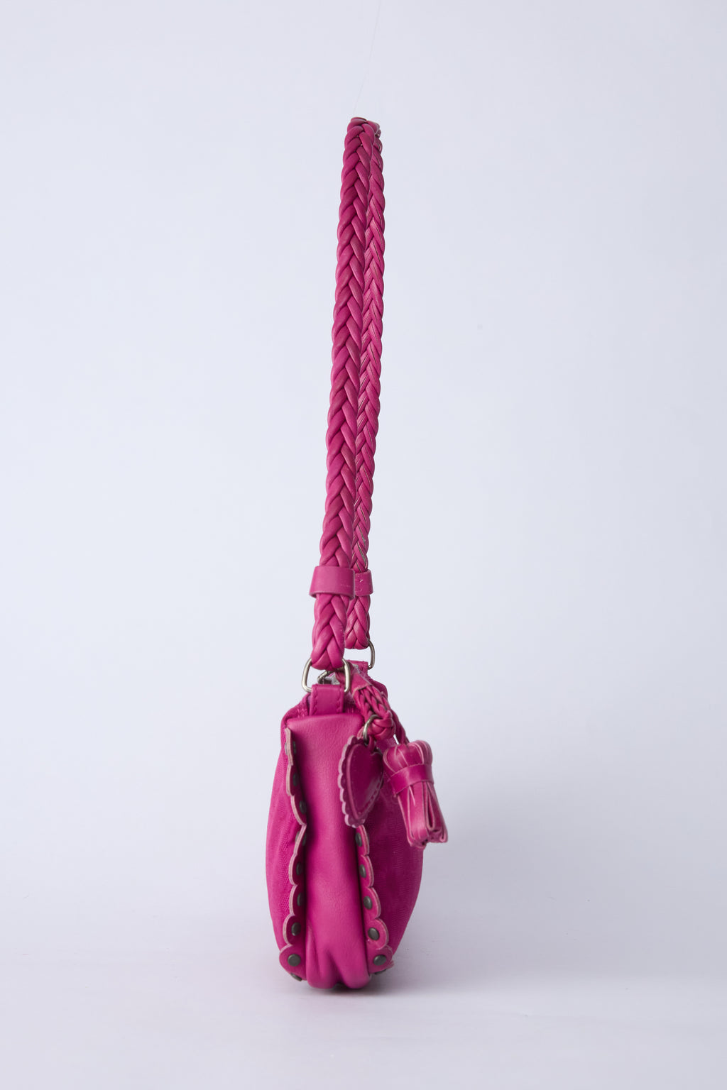 DIOR MAGENTA HEARTLOCK POCHETTE