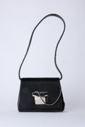 GUCCI BLACK PONYHAIR BAG