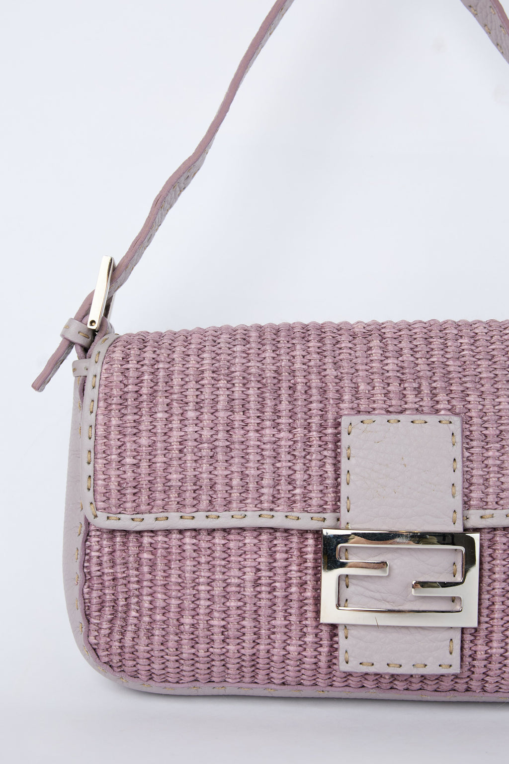 RARE FENDI CROCHET BAGUETTE