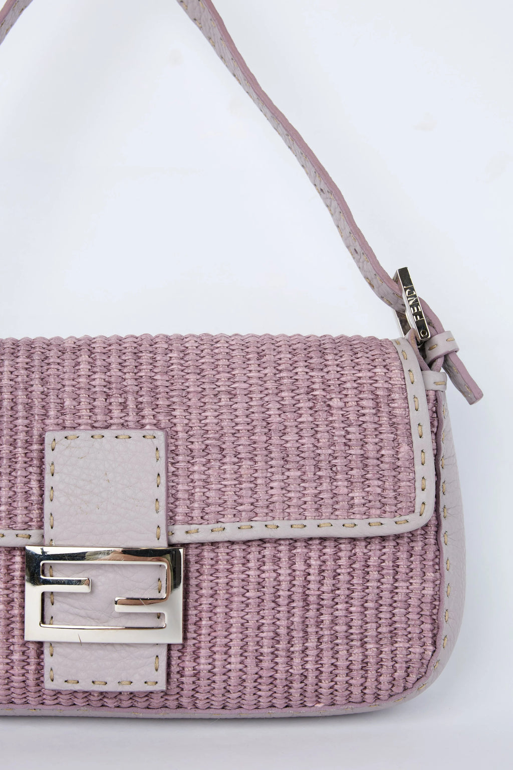 RARE FENDI CROCHET BAGUETTE