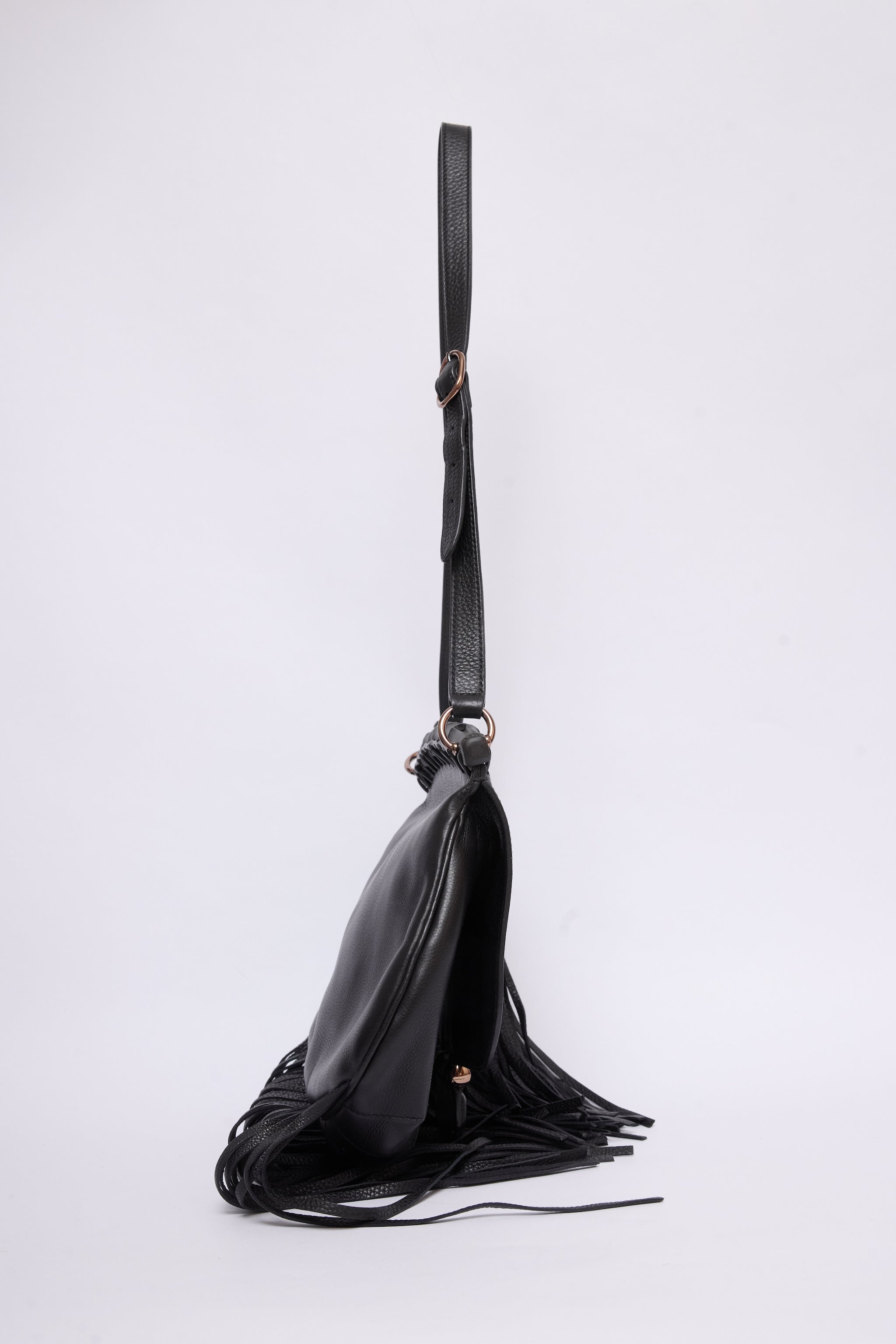 GUCCI SMALL BAMBOO NOUVEAU FRINGE BAG