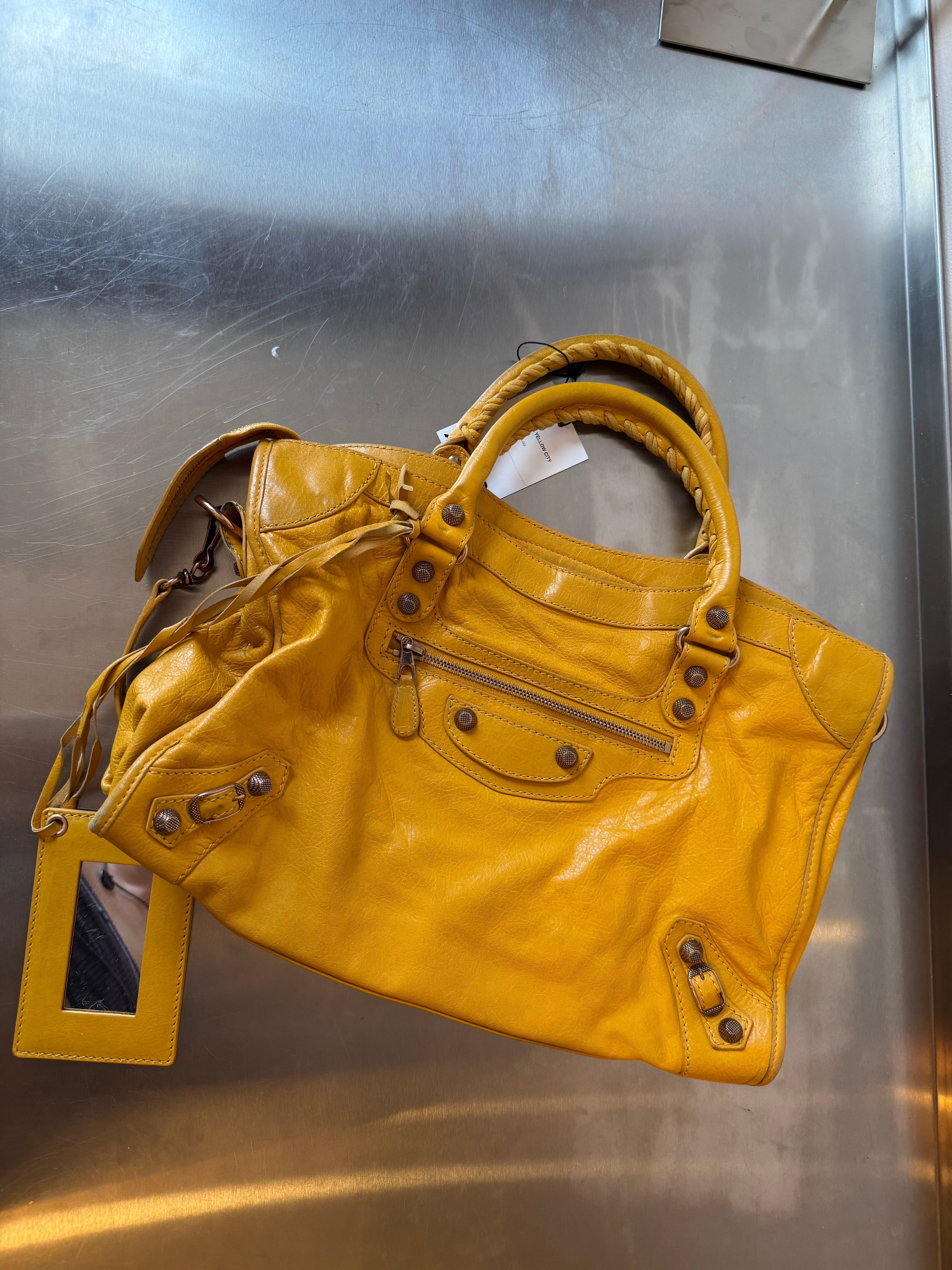 BALENCIAGA YELLOW CITY