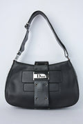 DIOR BLACK COLUMBUS SHOULDER BAG