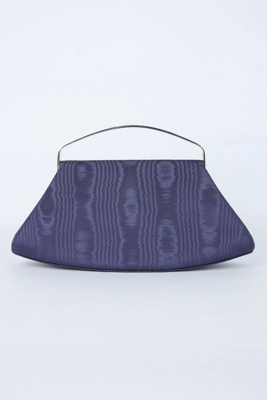 RARE CHANEL BLUE HALF MOON CLUTCH