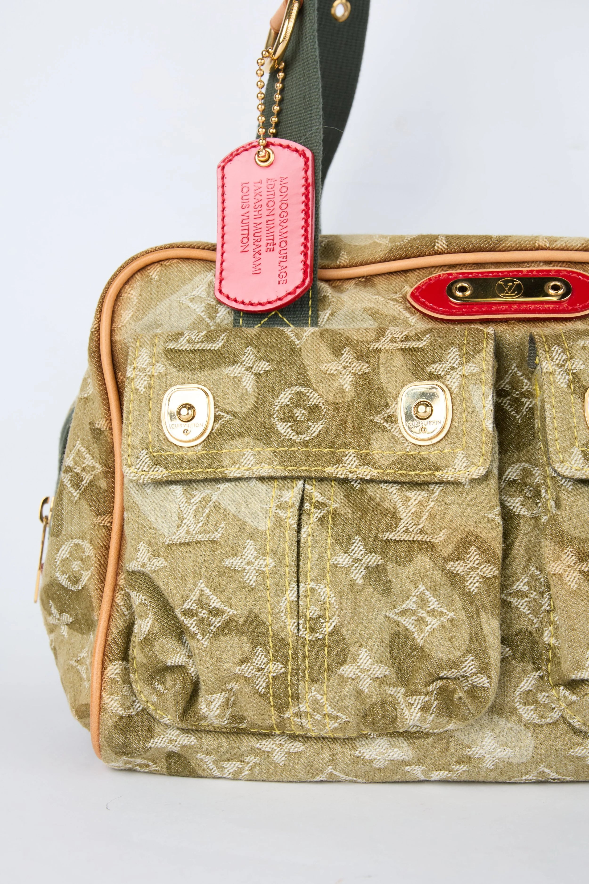 LOUIS VUITTON MONOGRAMOUFLAGE DENIM JASMINE BAG