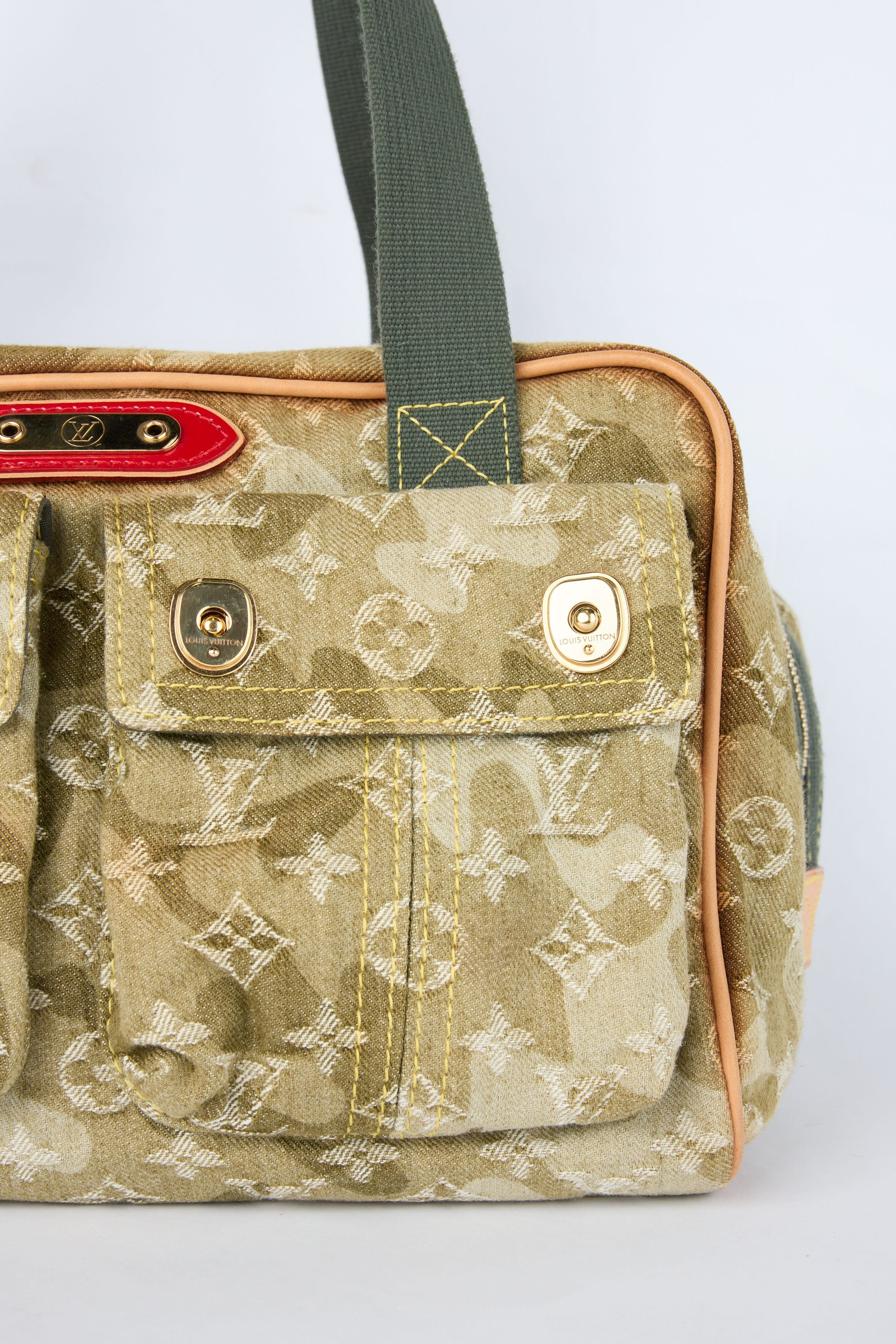 LOUIS VUITTON MONOGRAMOUFLAGE DENIM JASMINE BAG