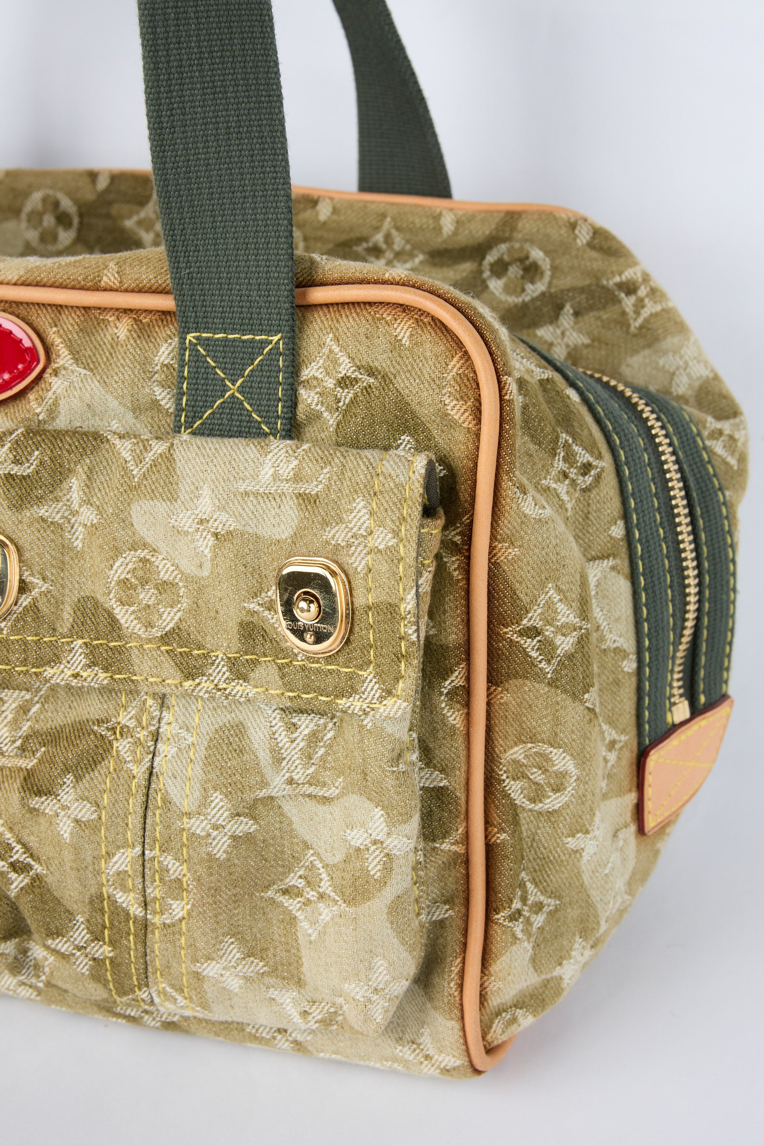LOUIS VUITTON MONOGRAMOUFLAGE DENIM JASMINE BAG