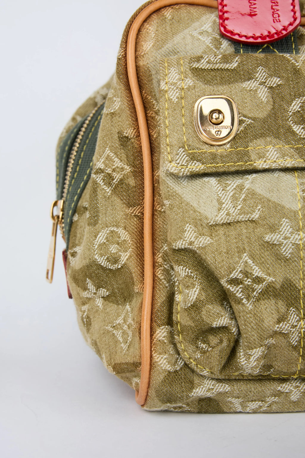 LOUIS VUITTON MONOGRAMOUFLAGE DENIM JASMINE BAG