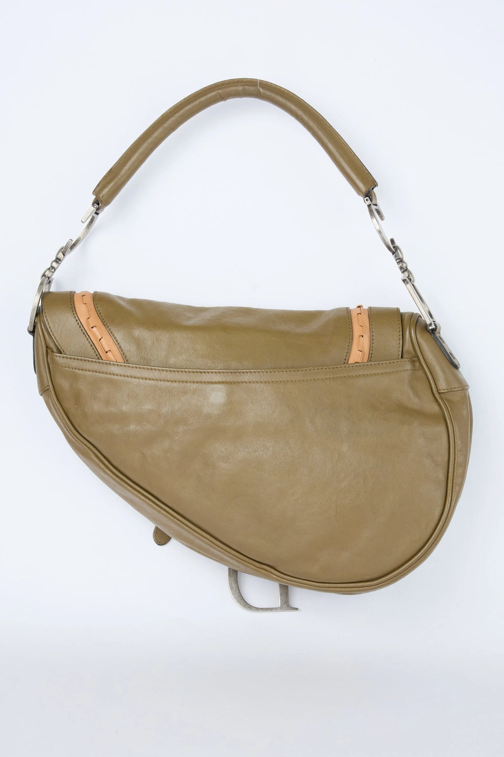 DIOR KHAKI GAUCHO SADDLE